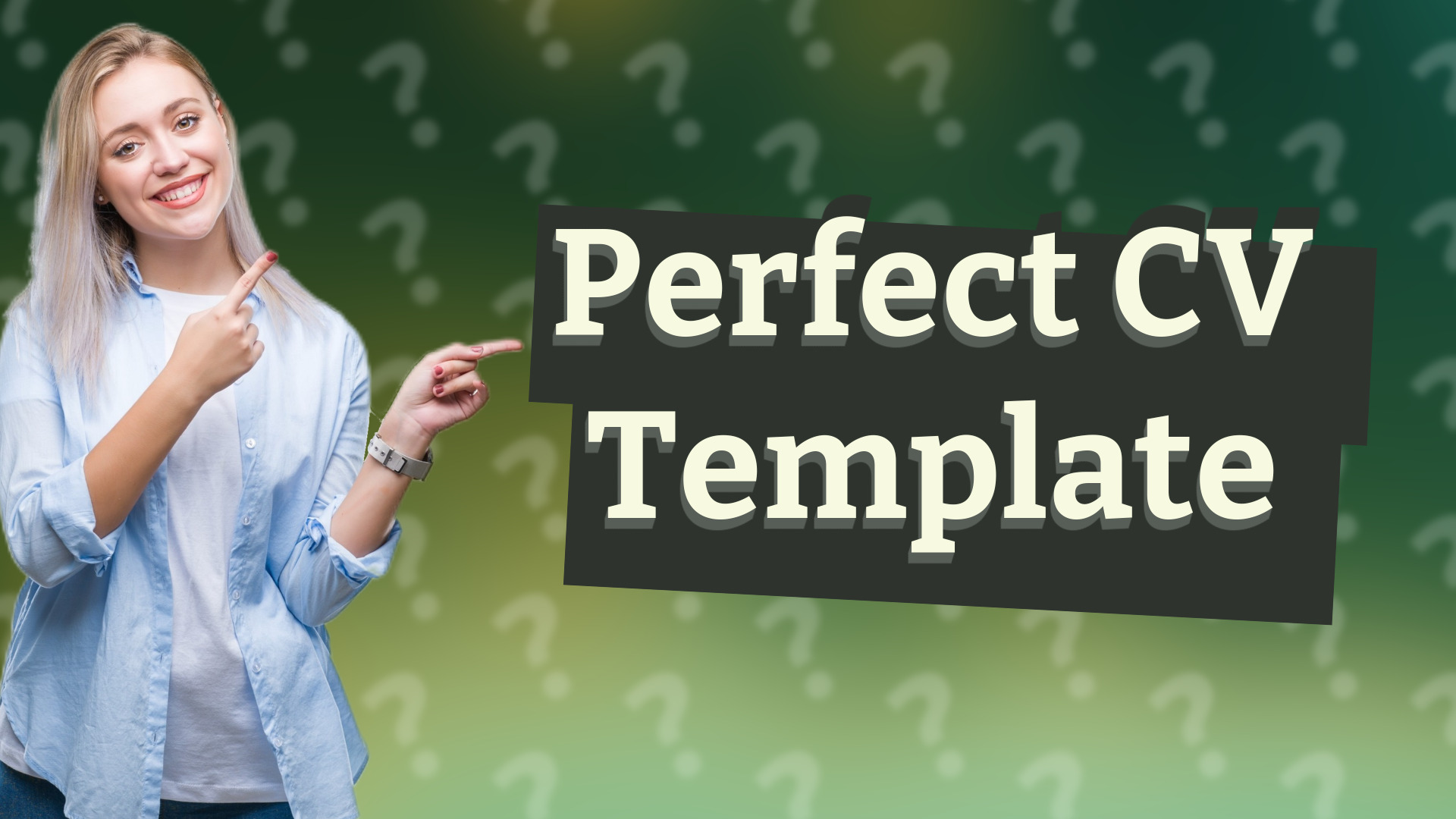 Perfect CV Template