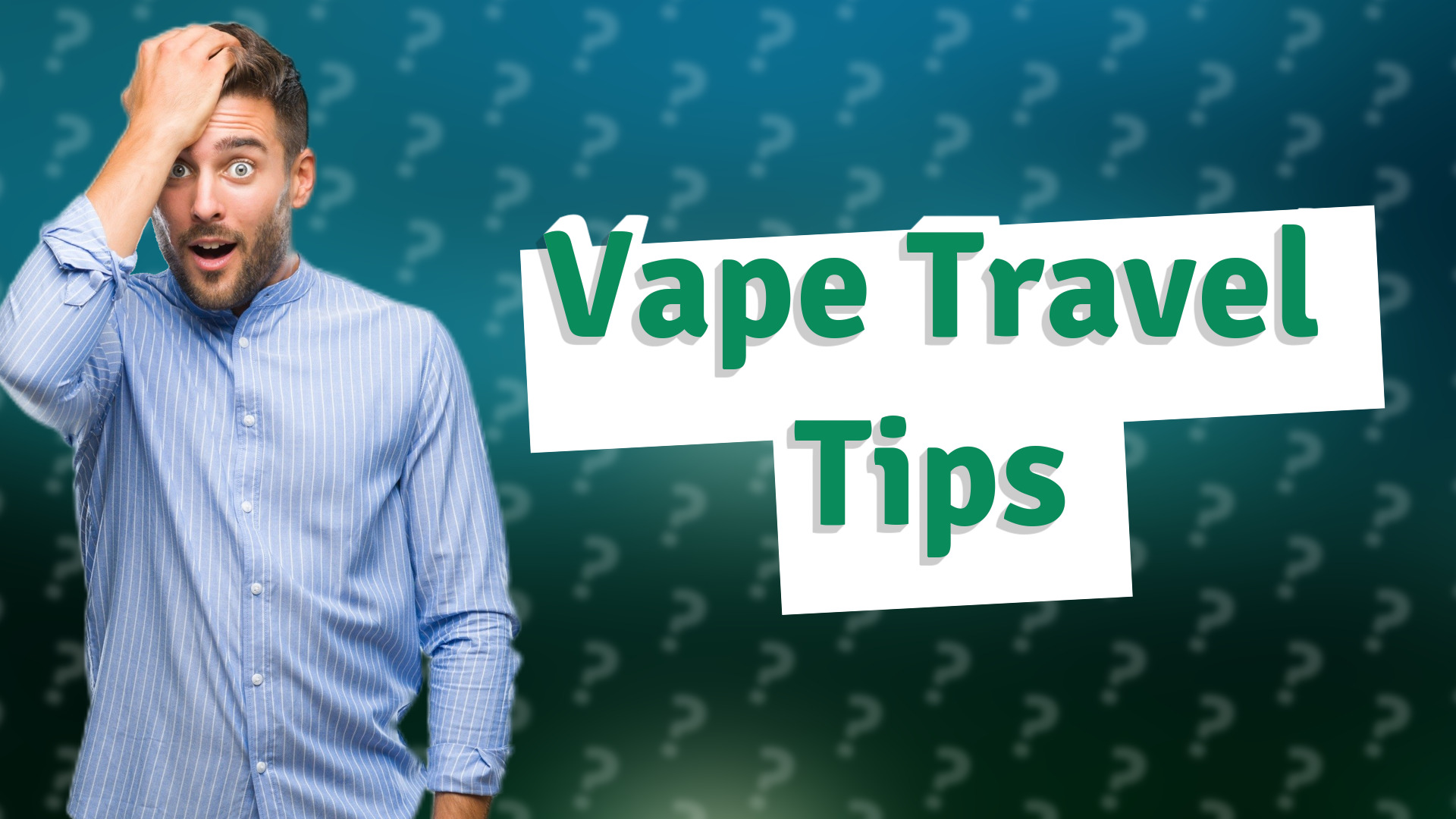 Vape Travel Tips