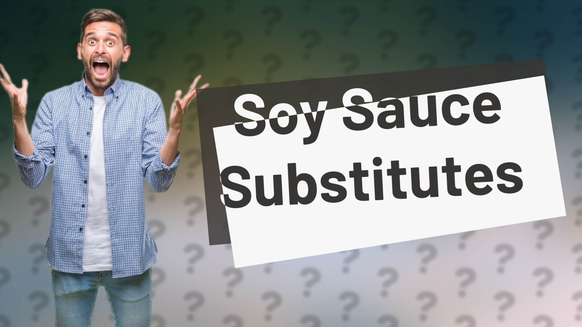 Soy Sauce Substitutes