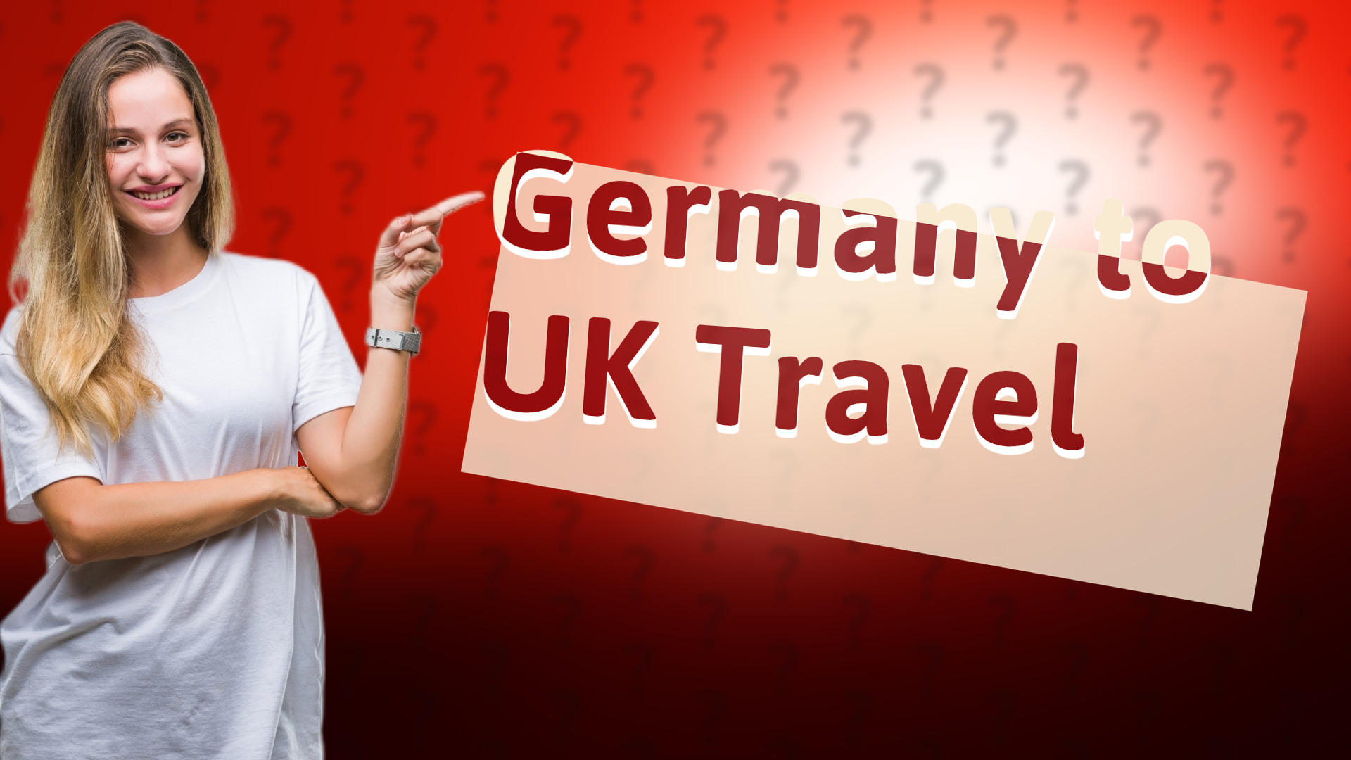 Germany to UK Travel