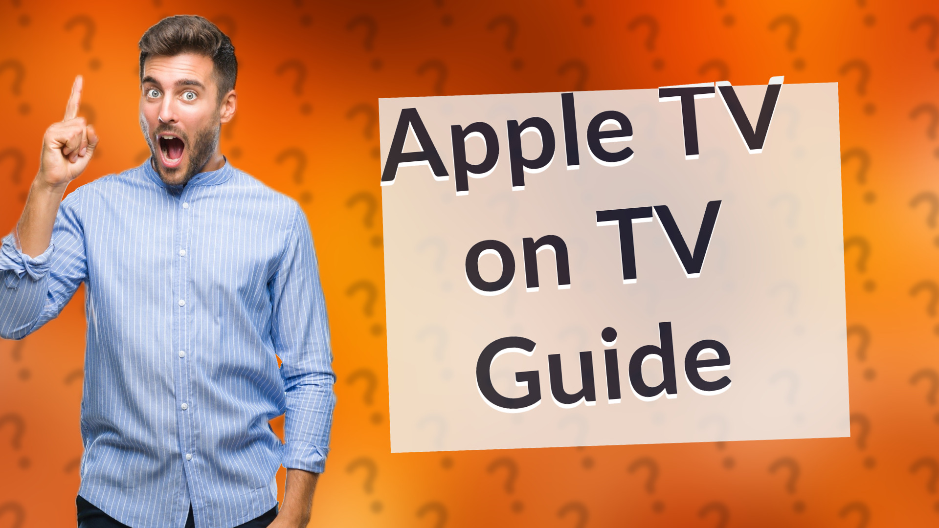 Apple TV on TV Guide