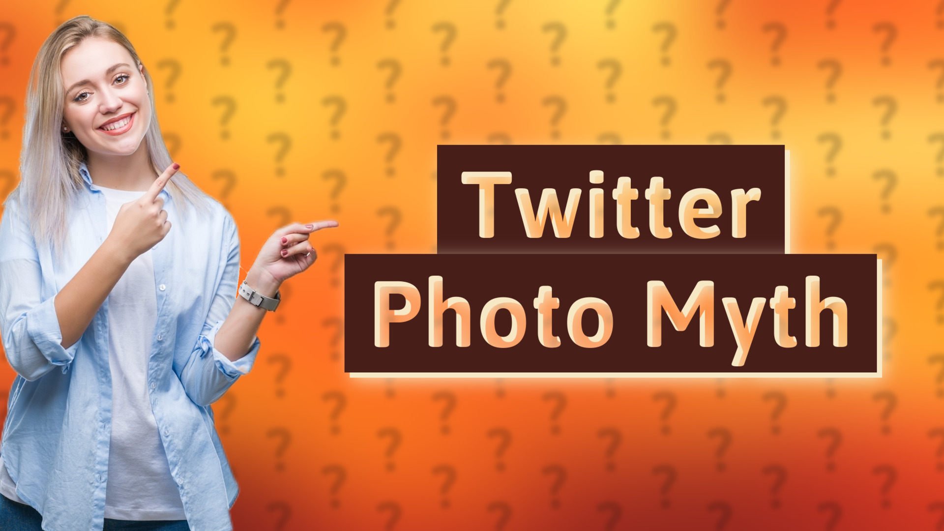 Twitter Photo Myth