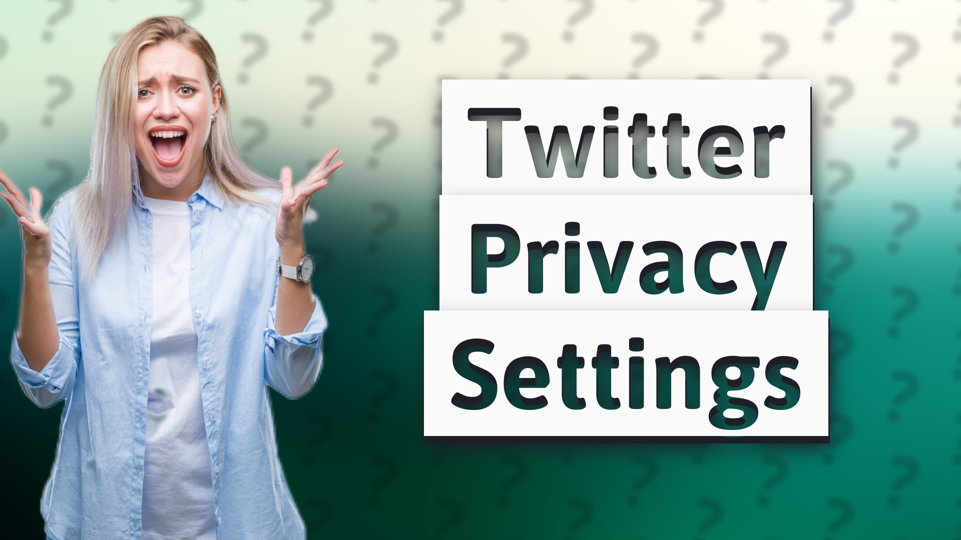 Twitter Privacy Settings