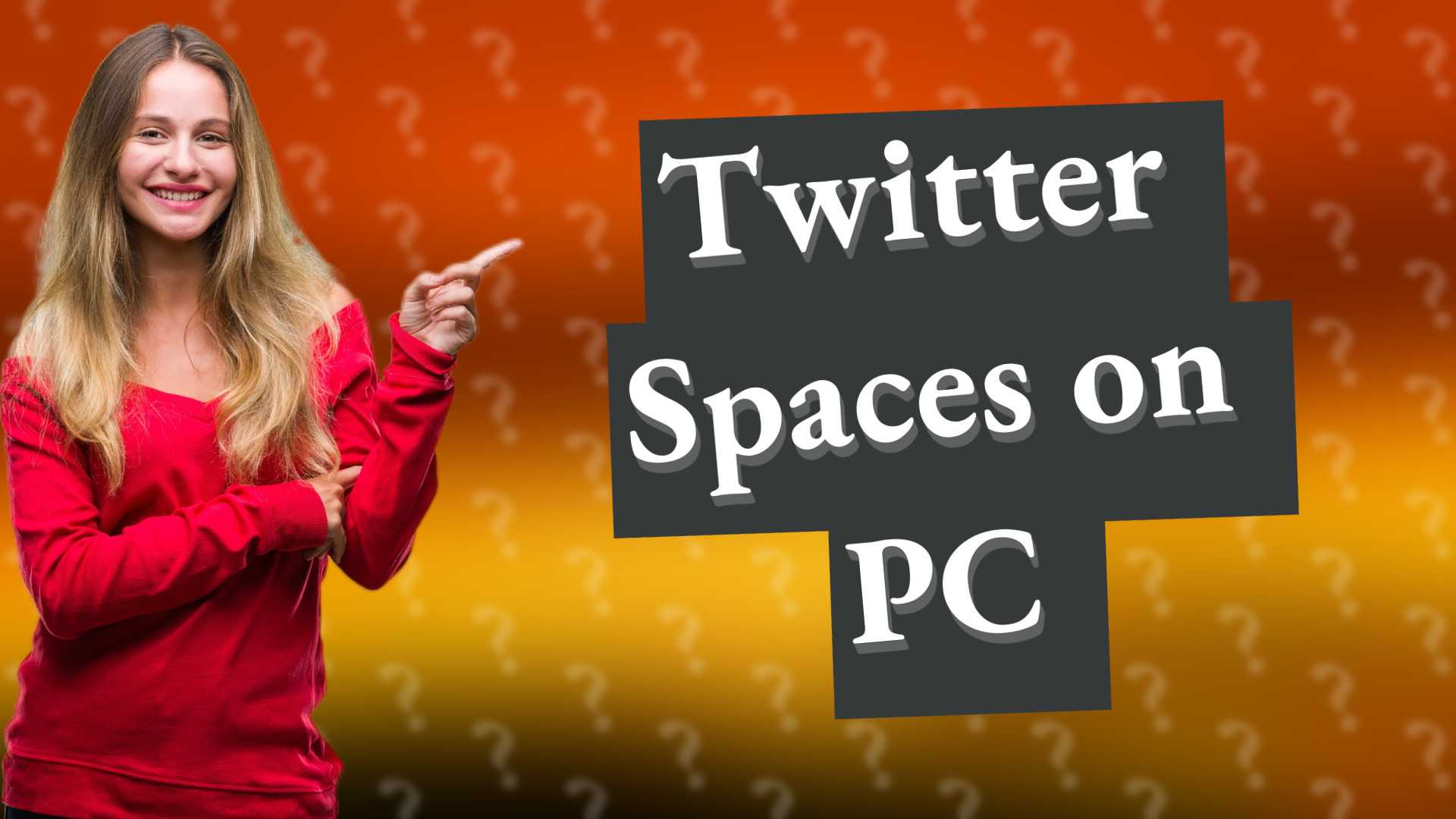 Twitter Spaces on PC