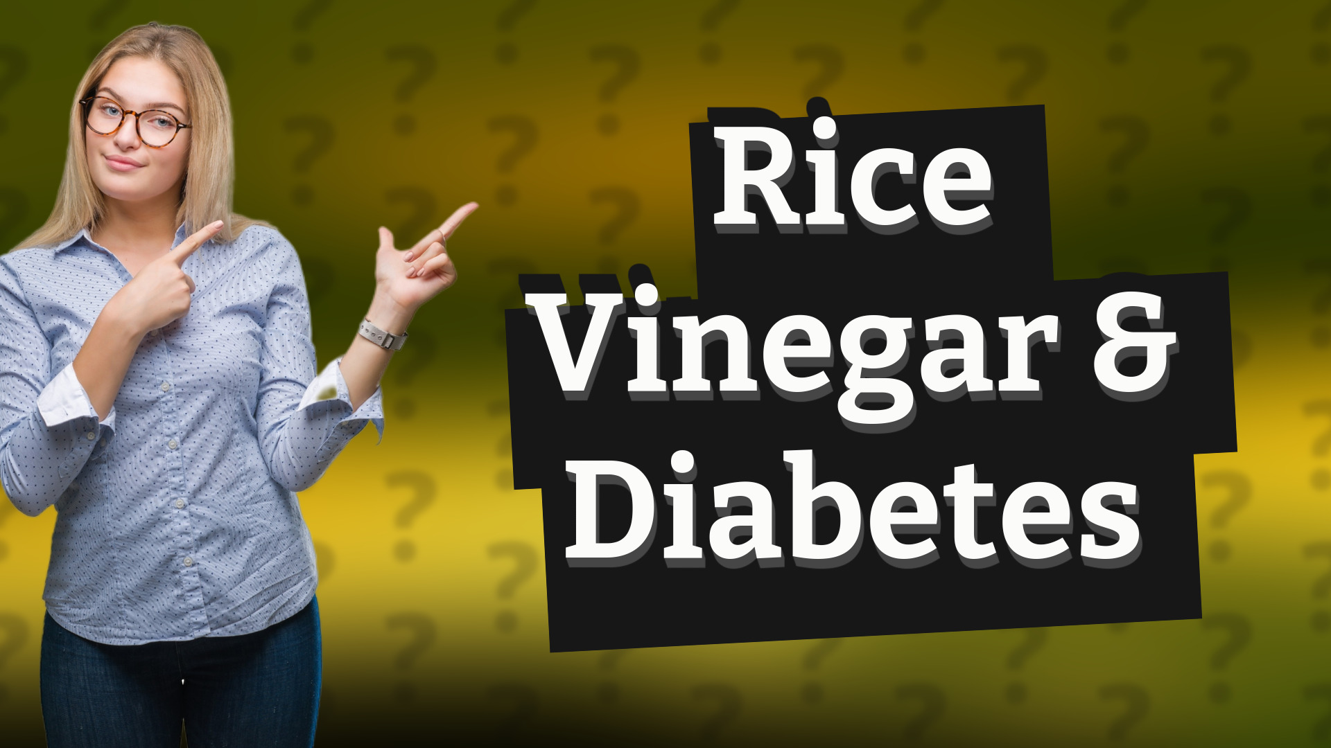 Rice Vinegar & Diabetes
