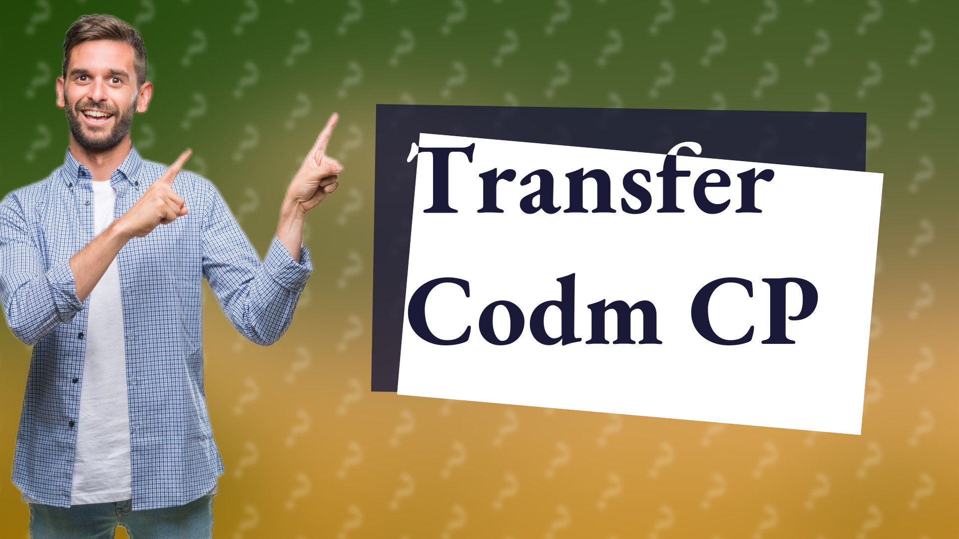 Transfer Codm CP