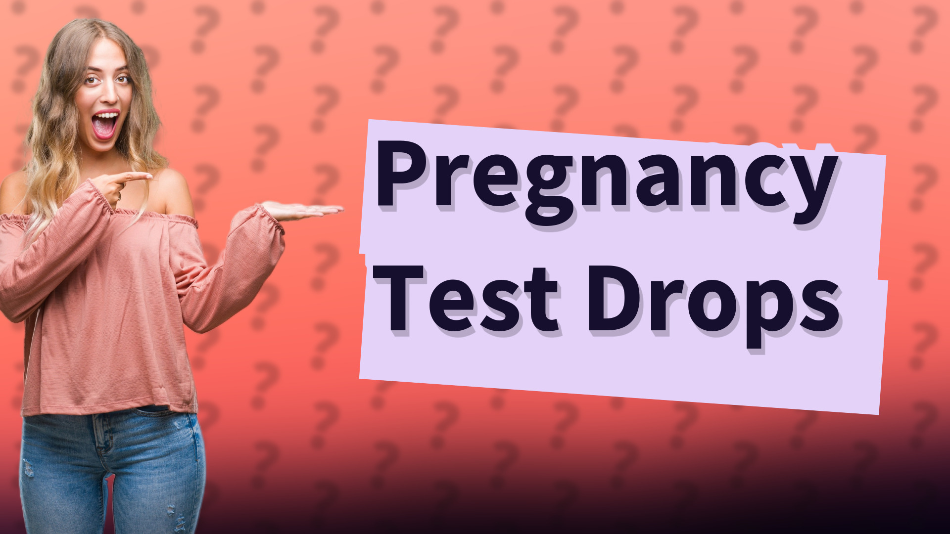 Pregnancy Test Drops
