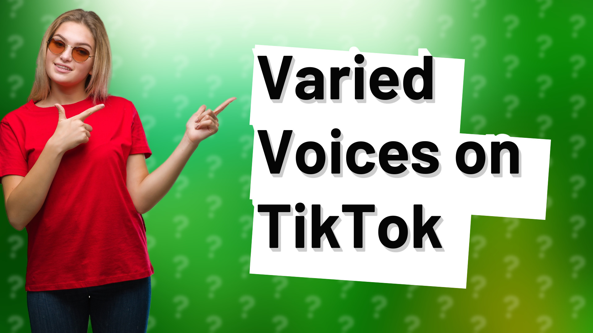 Varied Voices on TikTok