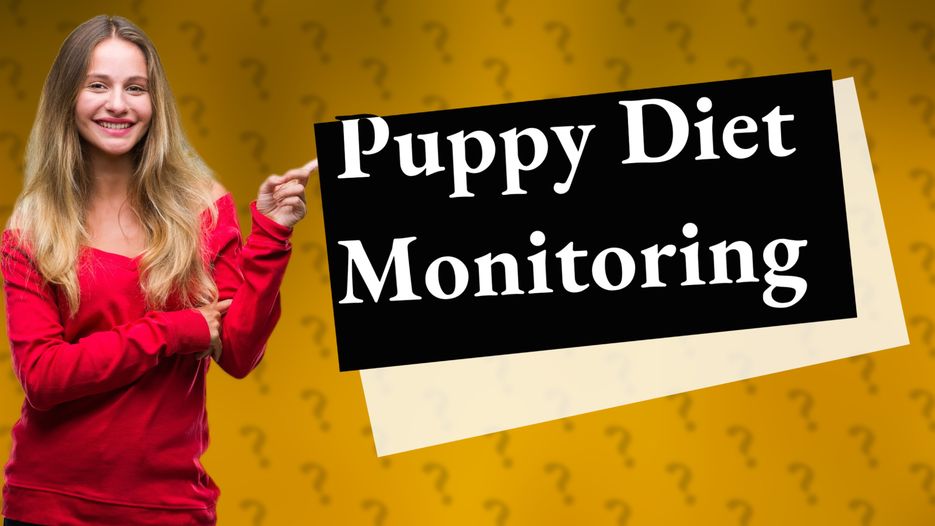 Puppy Diet Monitoring