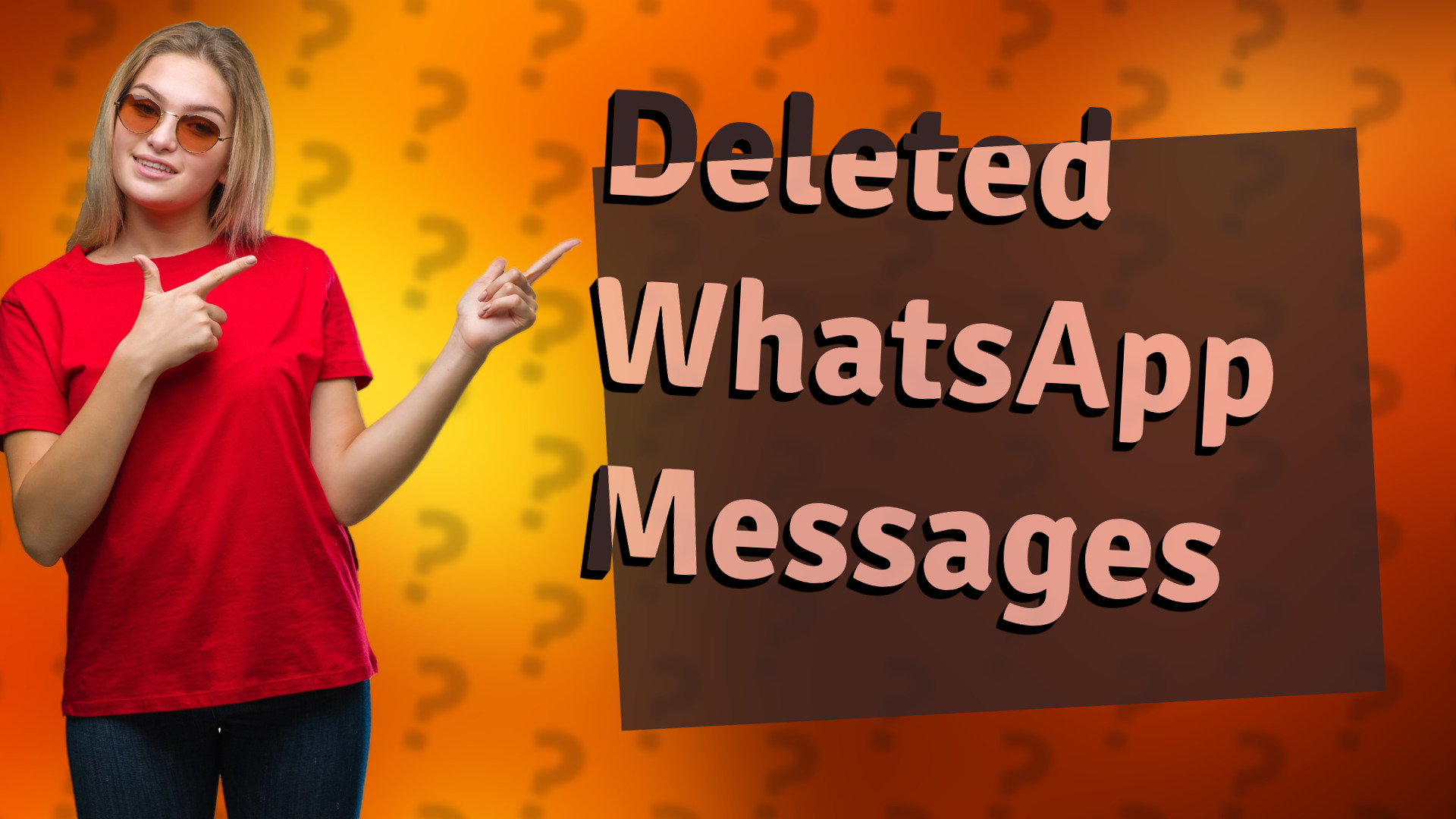 Deleted WhatsApp Messages