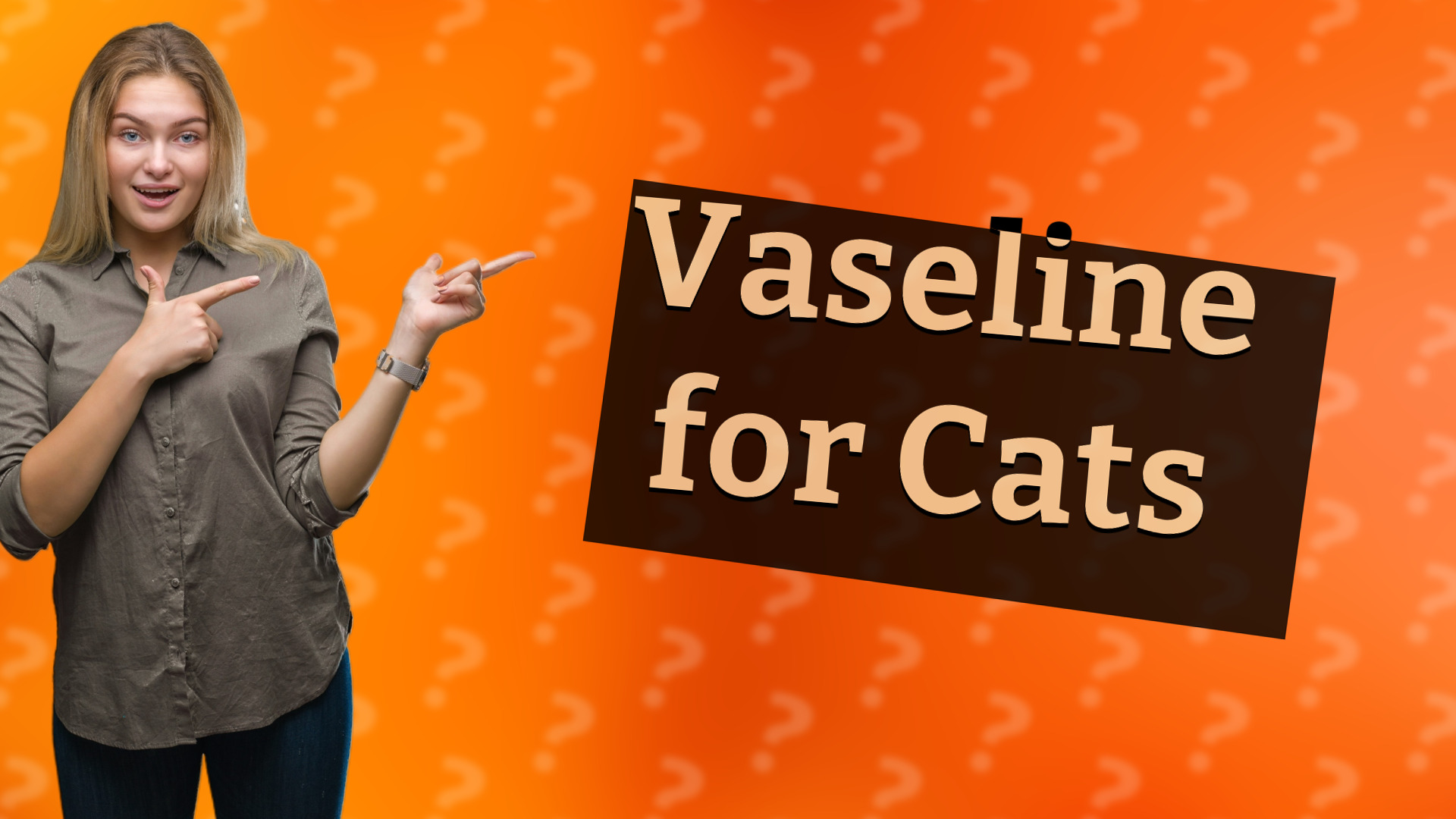 Vaseline for Cats