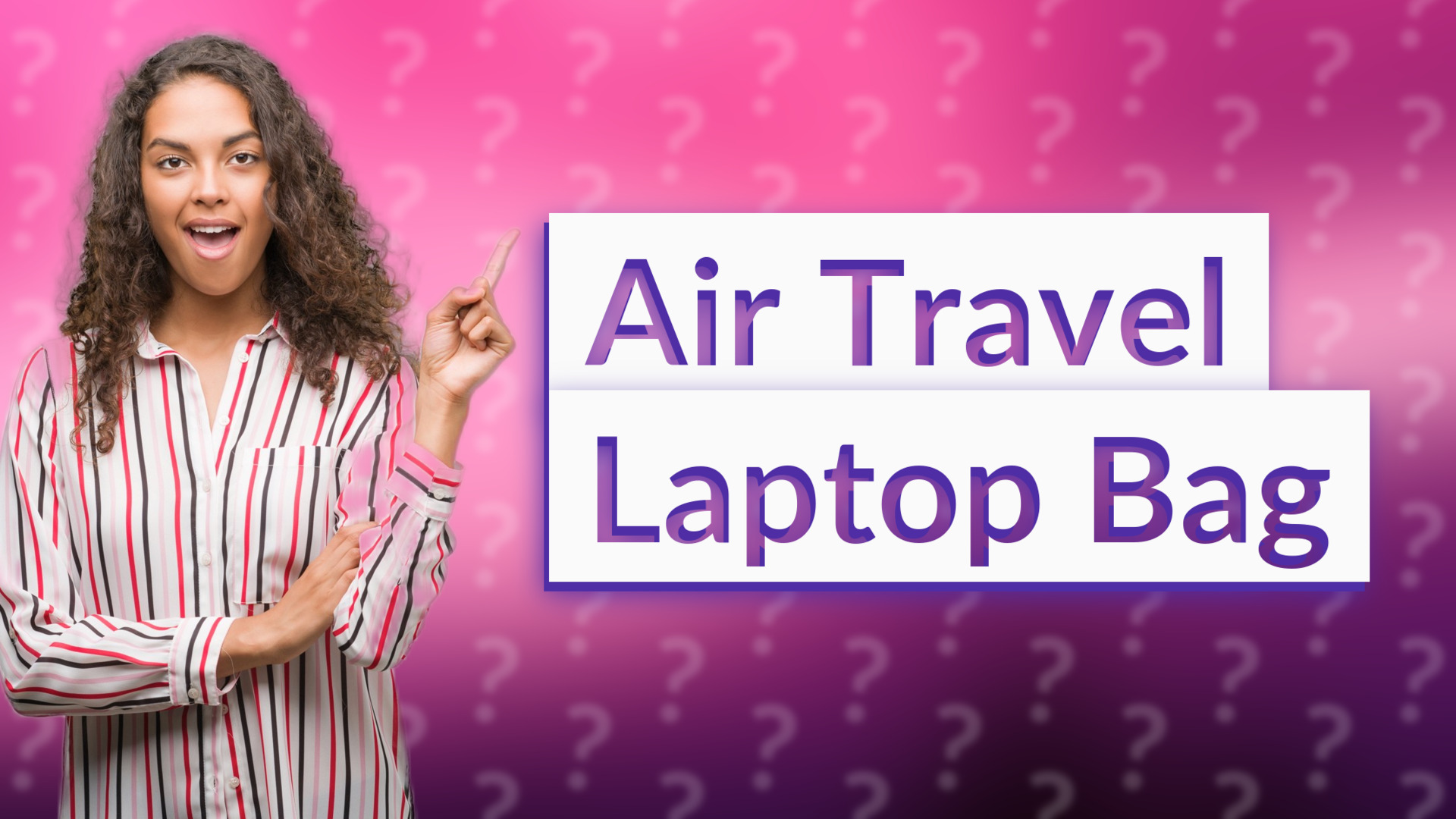 Air Travel Laptop Bag