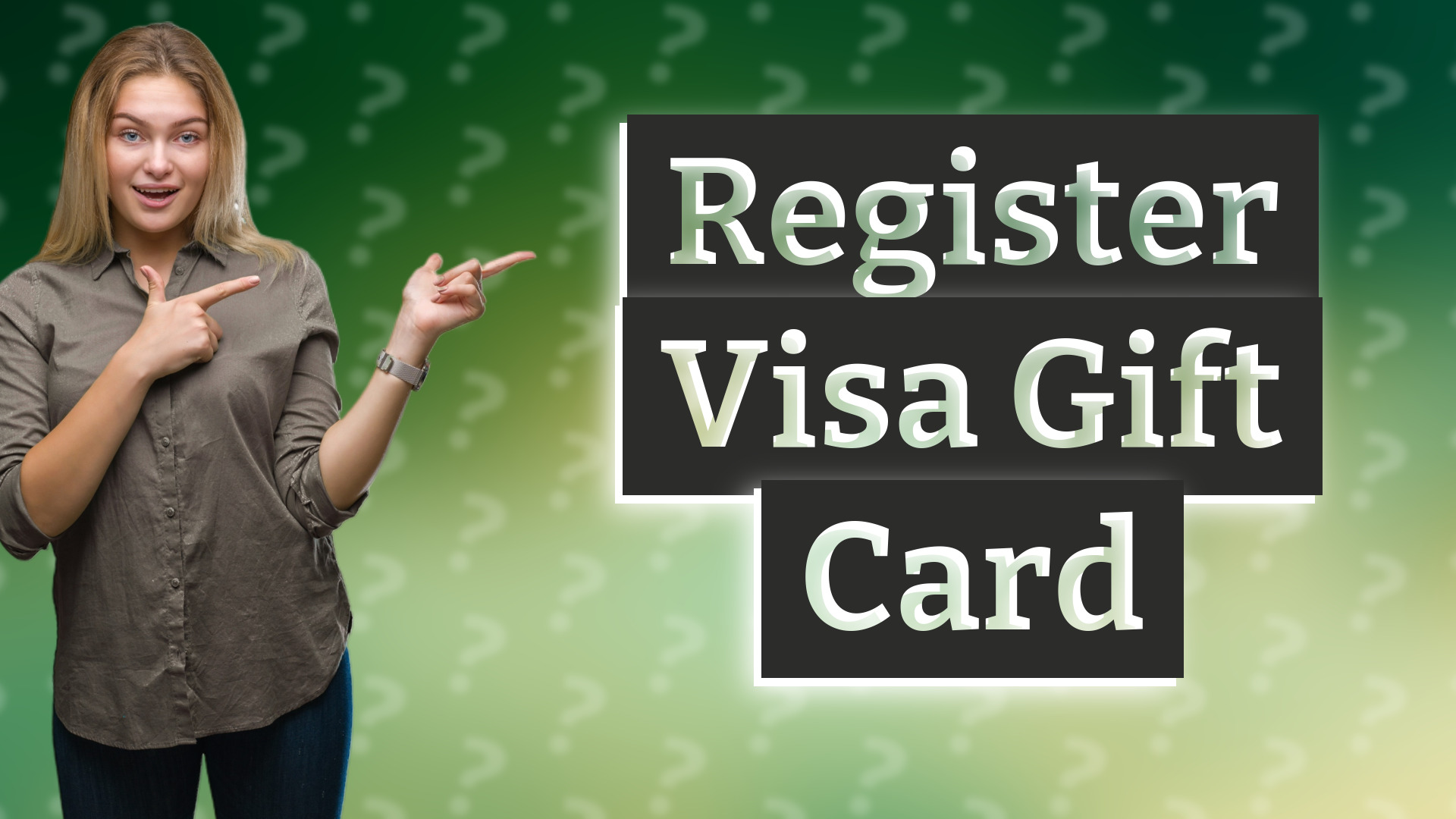 Register Visa Gift Card