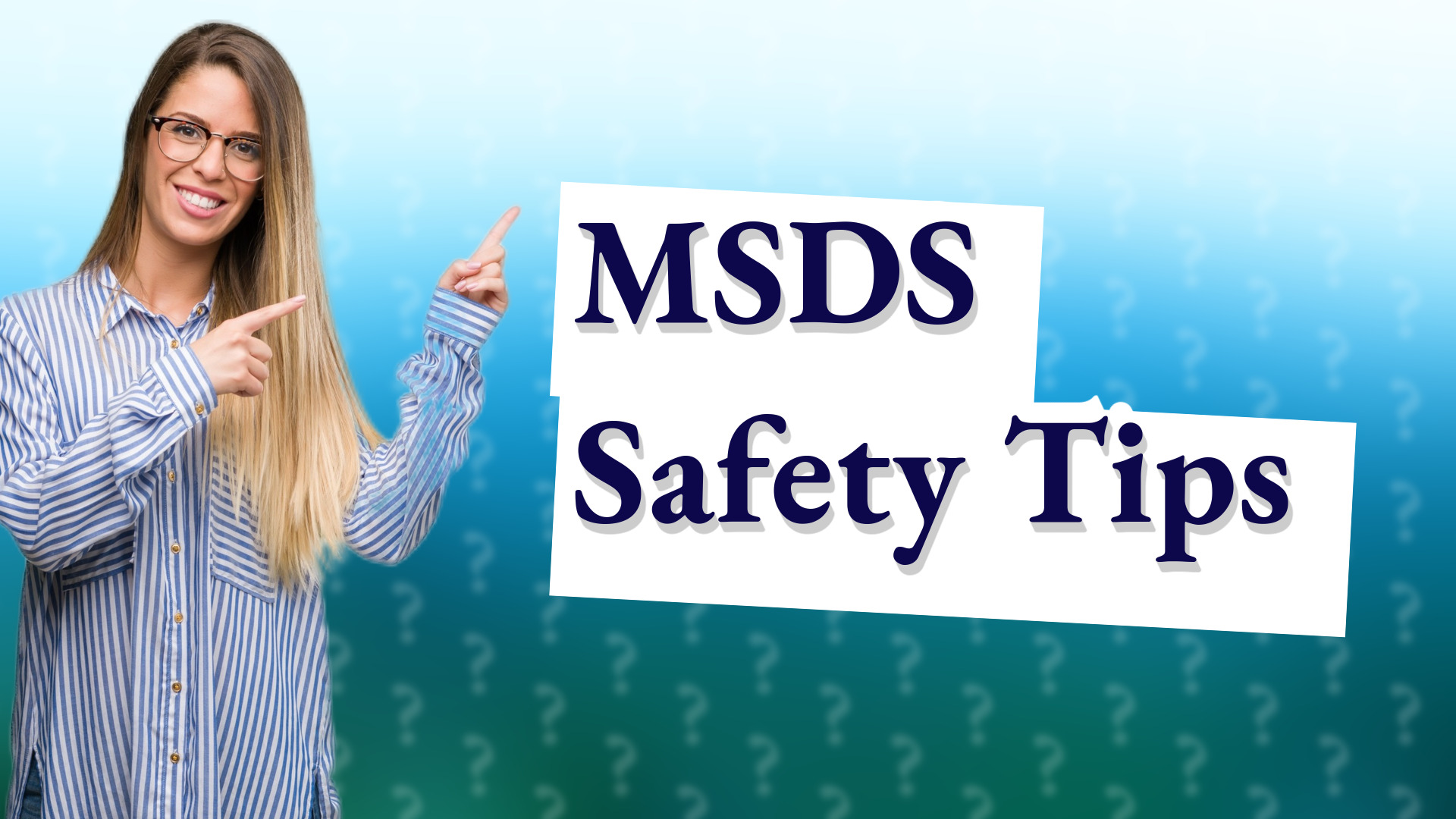 MSDS Safety Tips