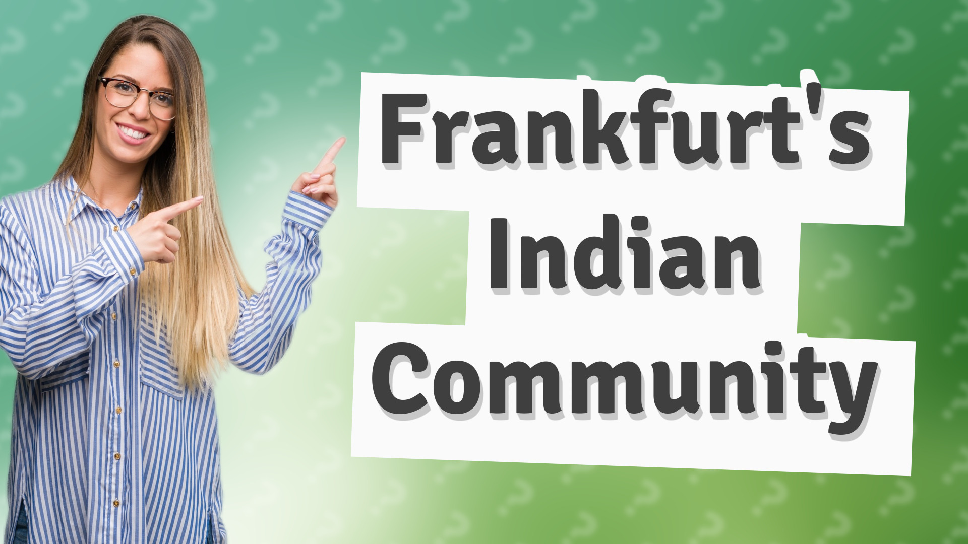 Frankfurt's Indian Community