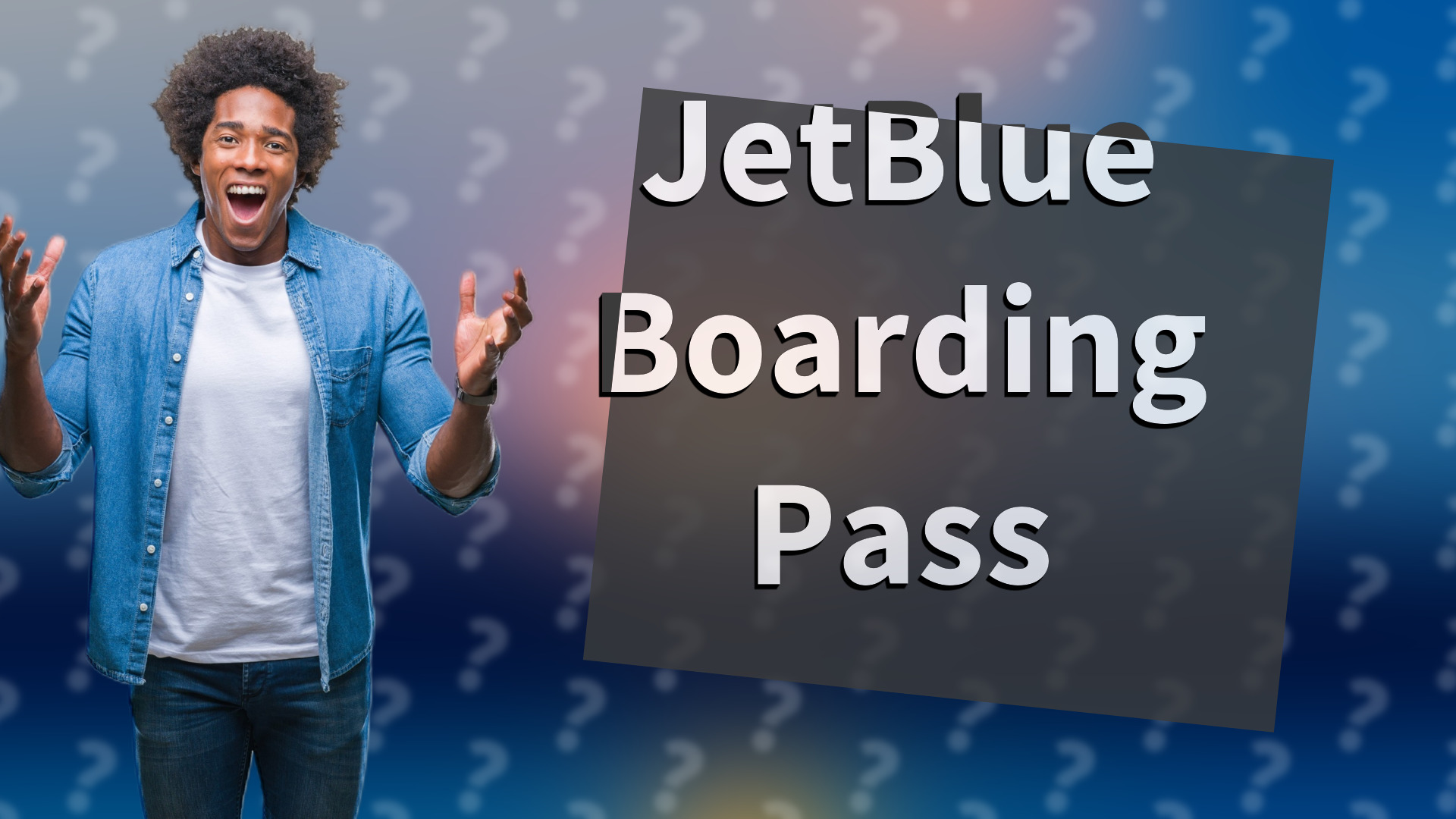 JetBlue Boarding Pass