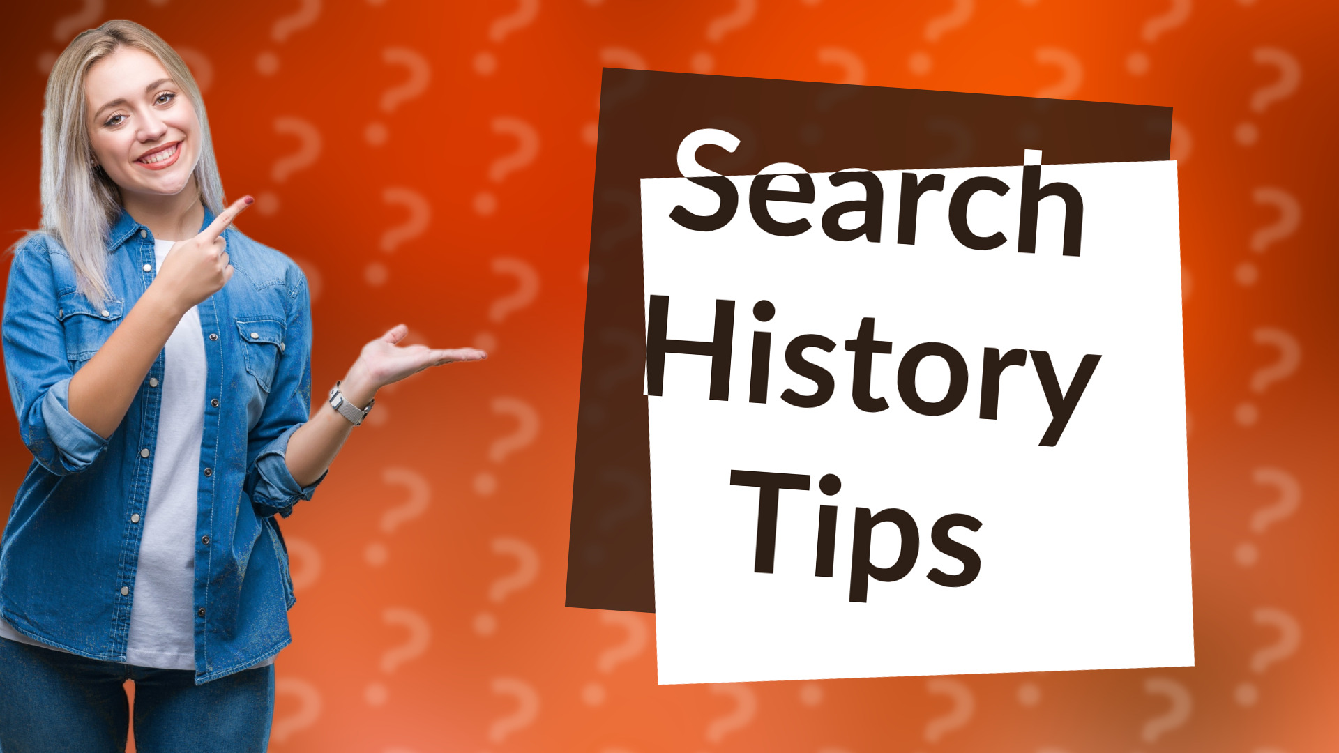 Search History Tips