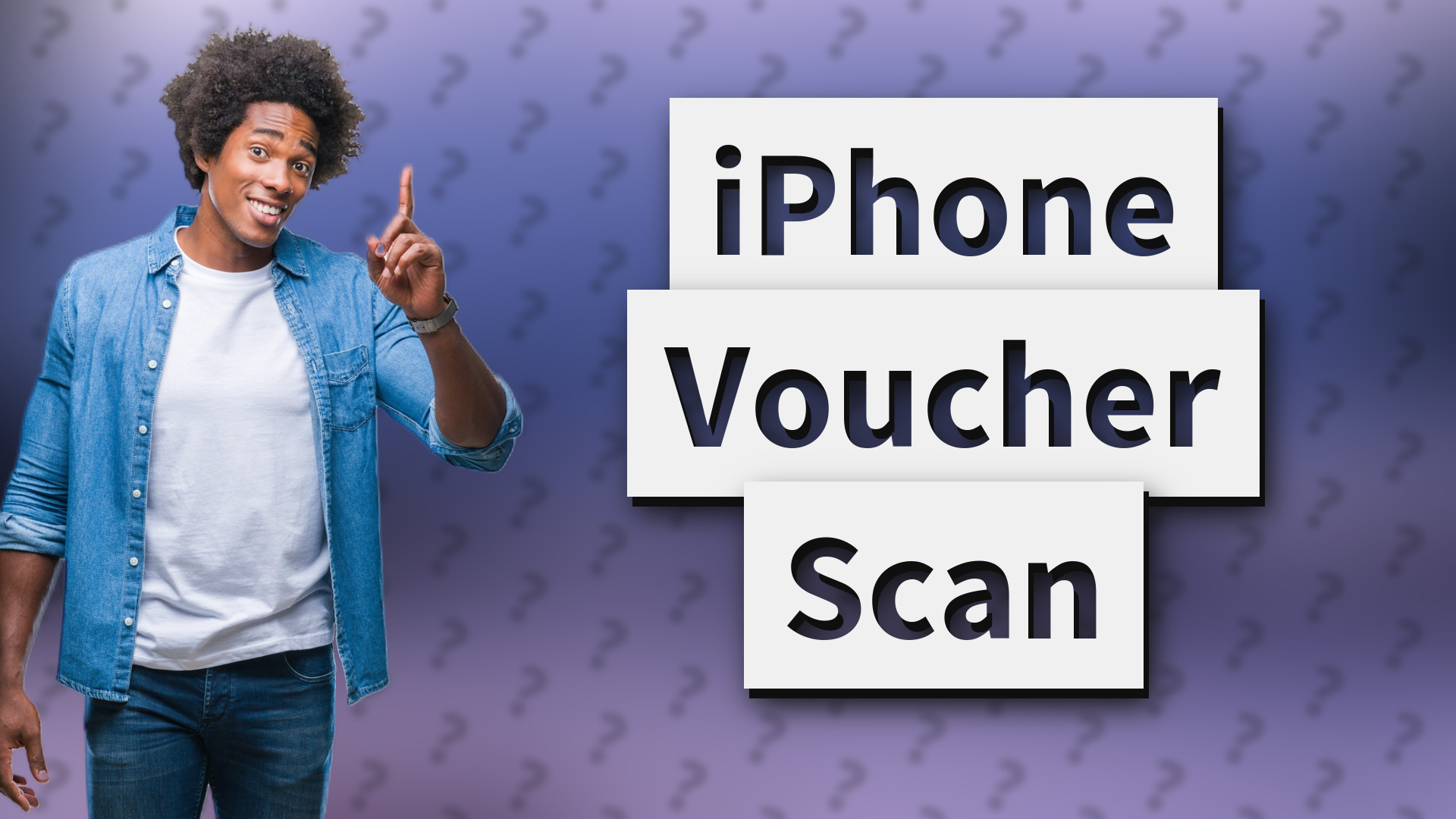 iPhone Voucher Scan
