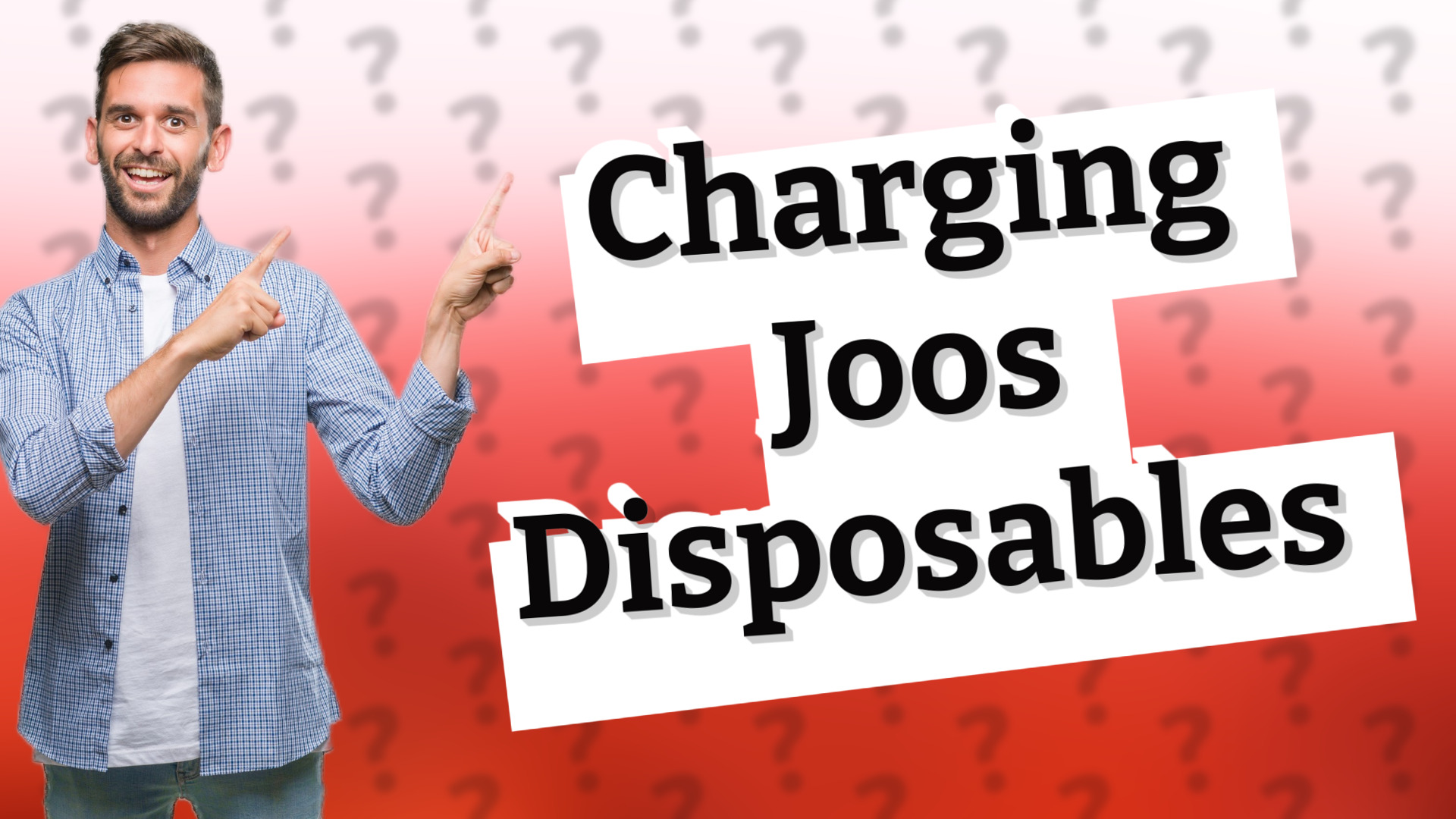 Charging Joos Disposables