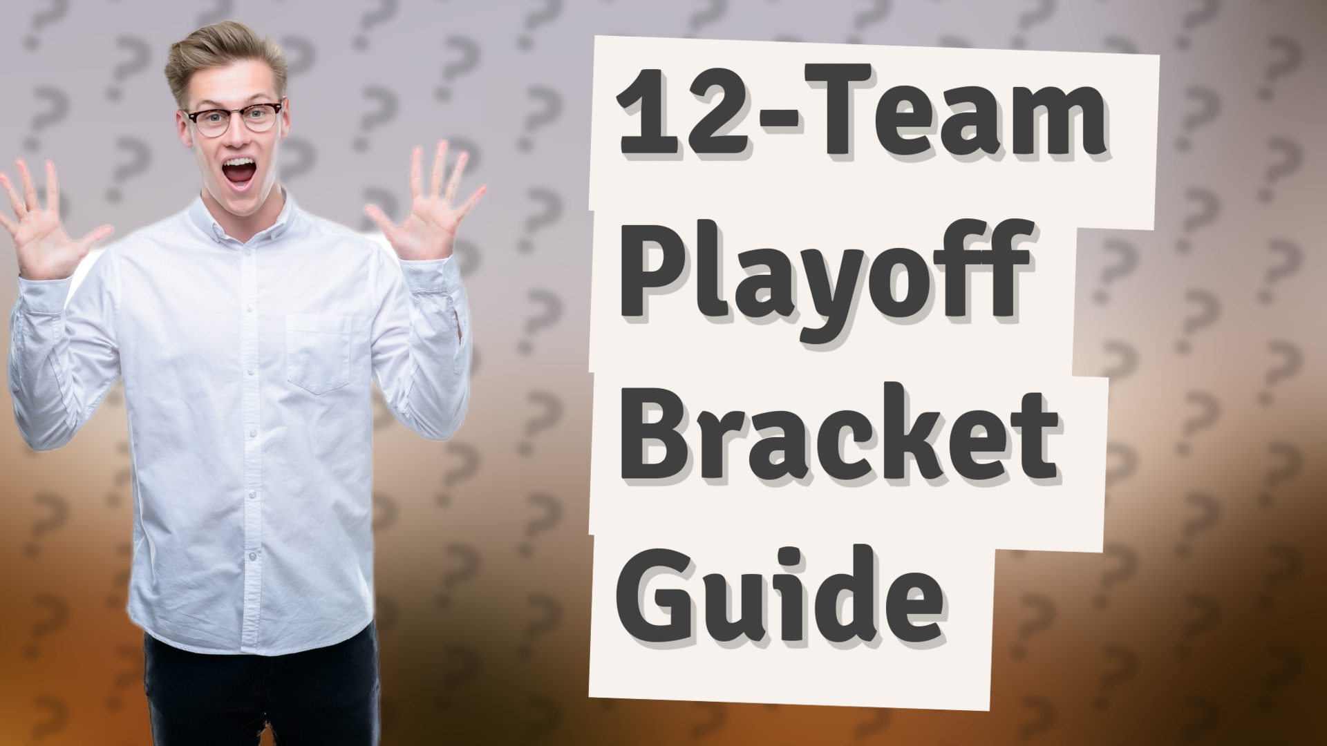 12-Team Playoff Bracket Guide