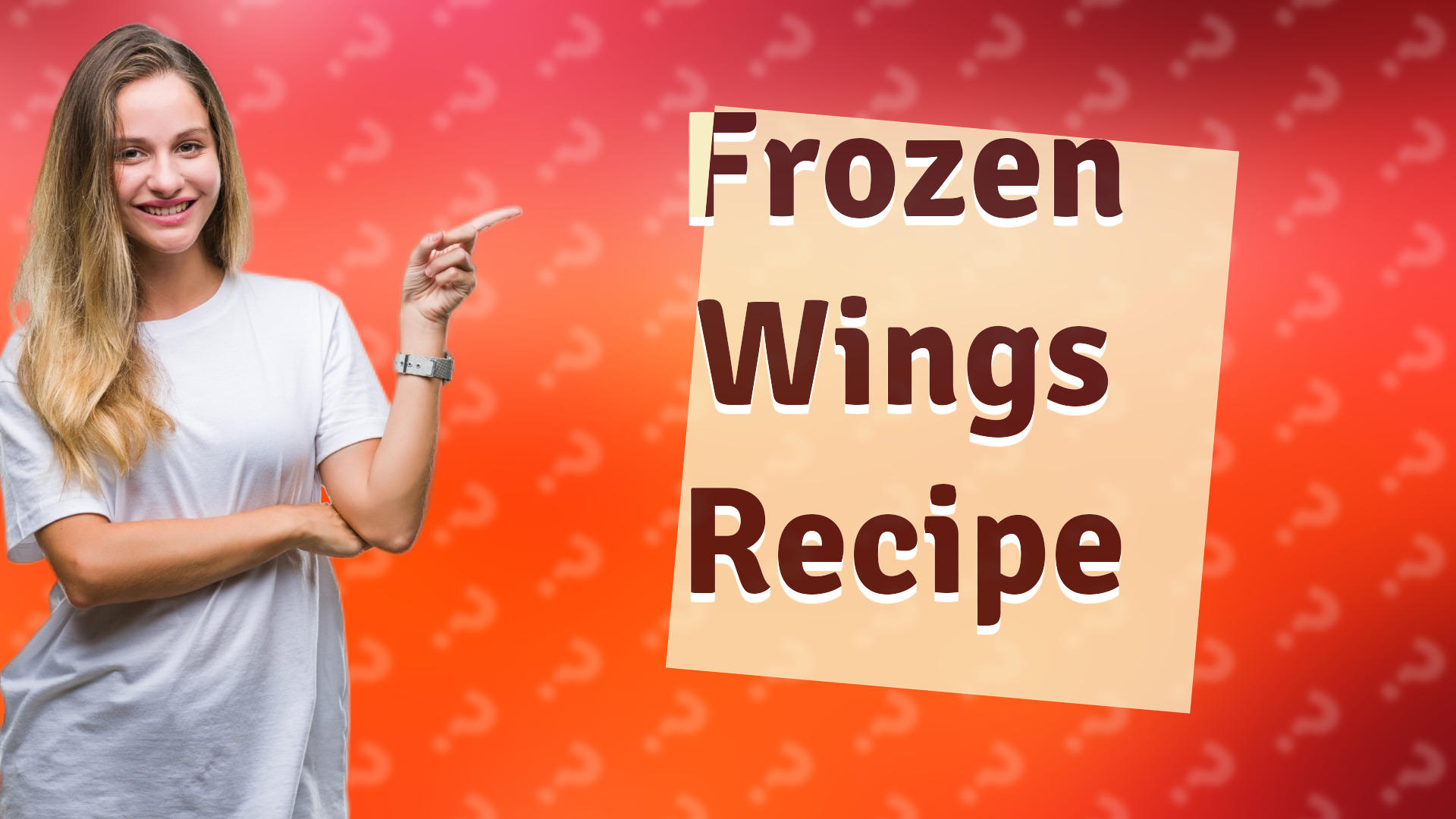 Frozen Wings Recipe