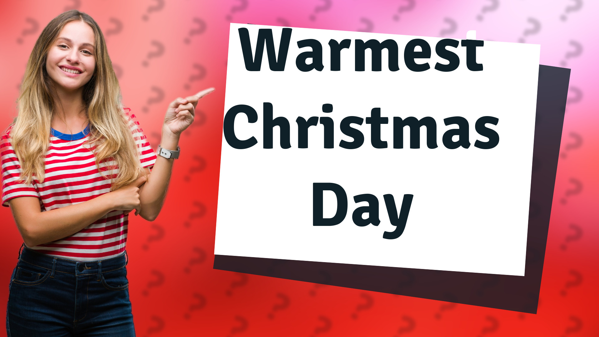 Warmest Christmas Day