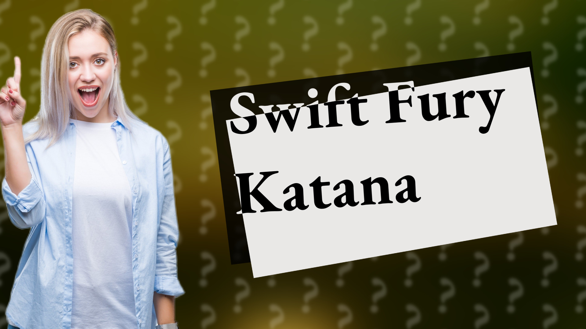 Swift Fury Katana