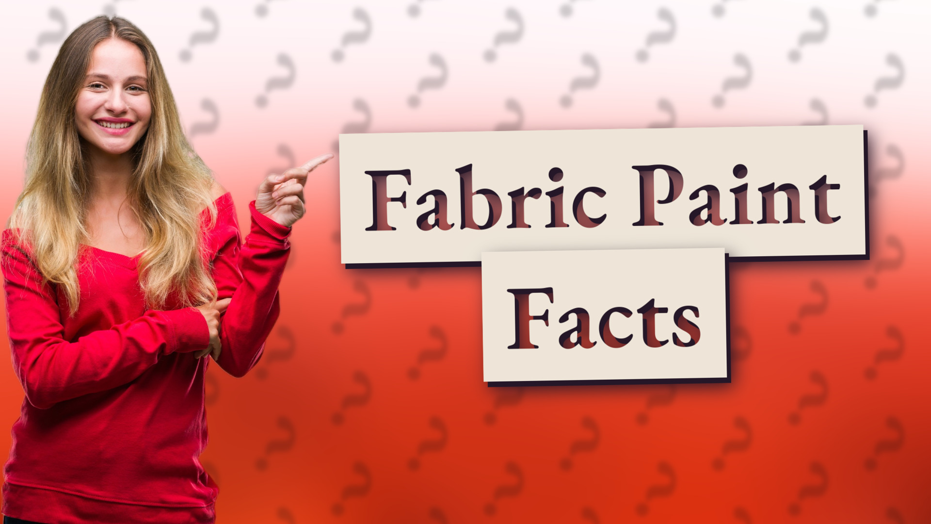 Fabric Paint Facts