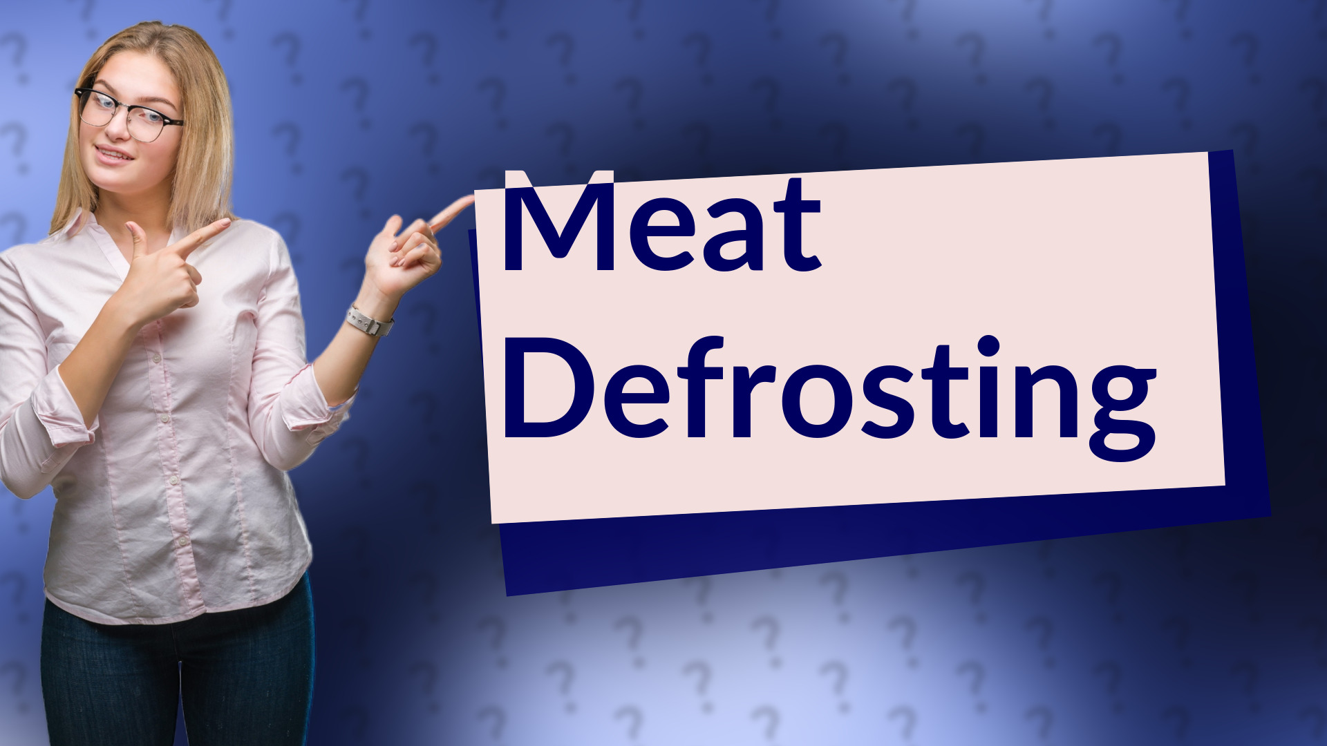 Meat Defrosting