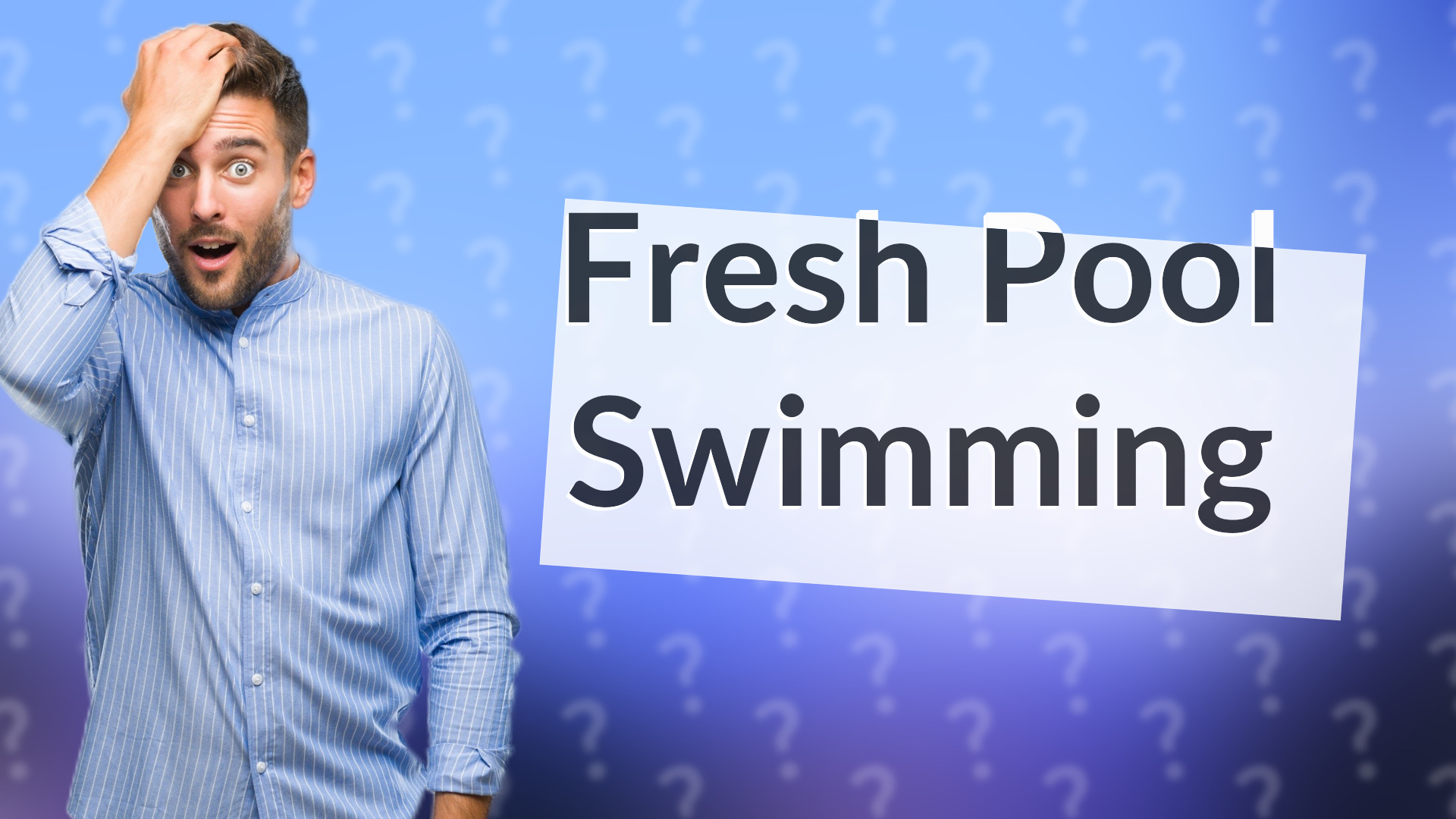 Fresh Pool Swimming