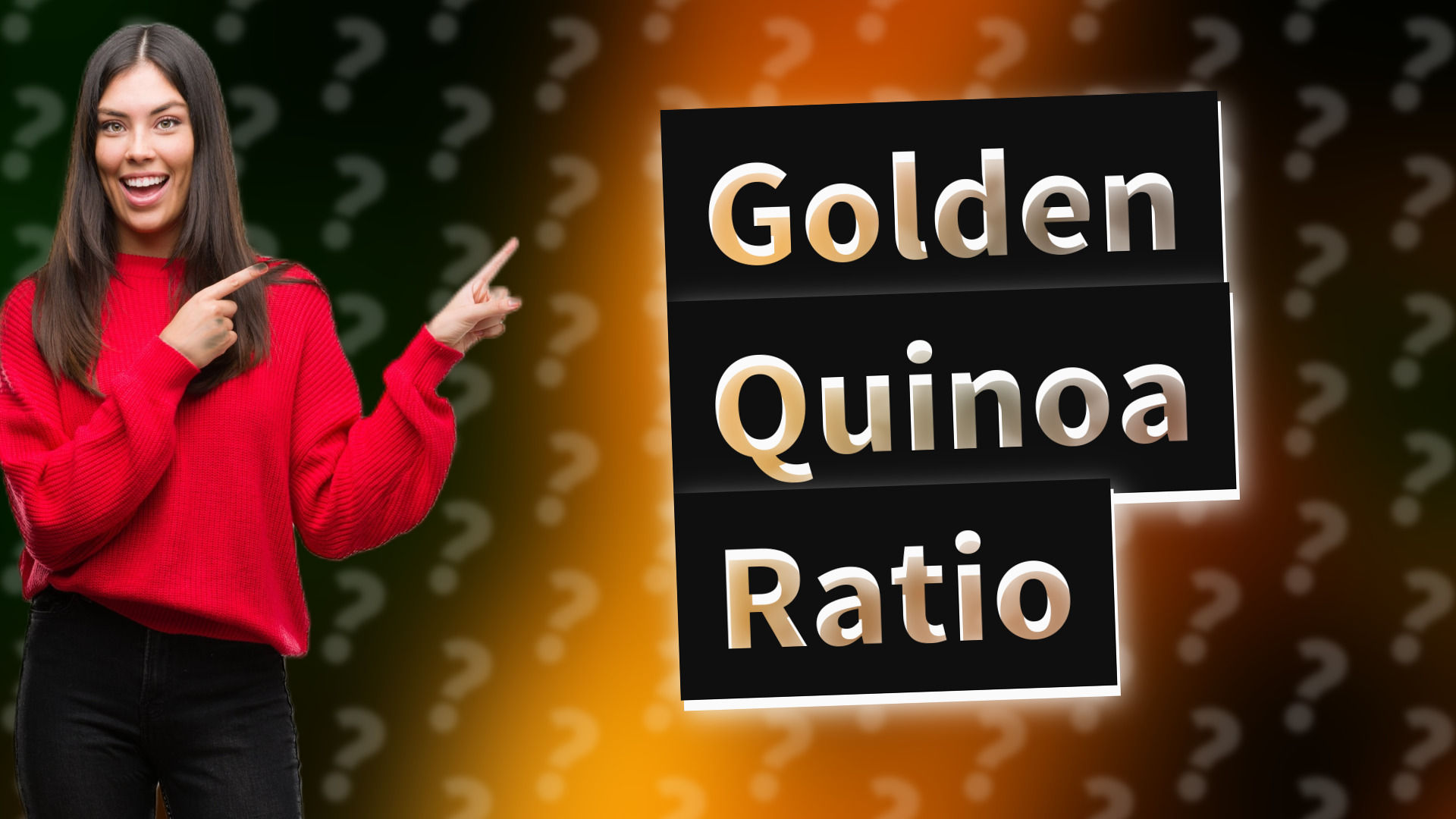 Golden Quinoa Ratio