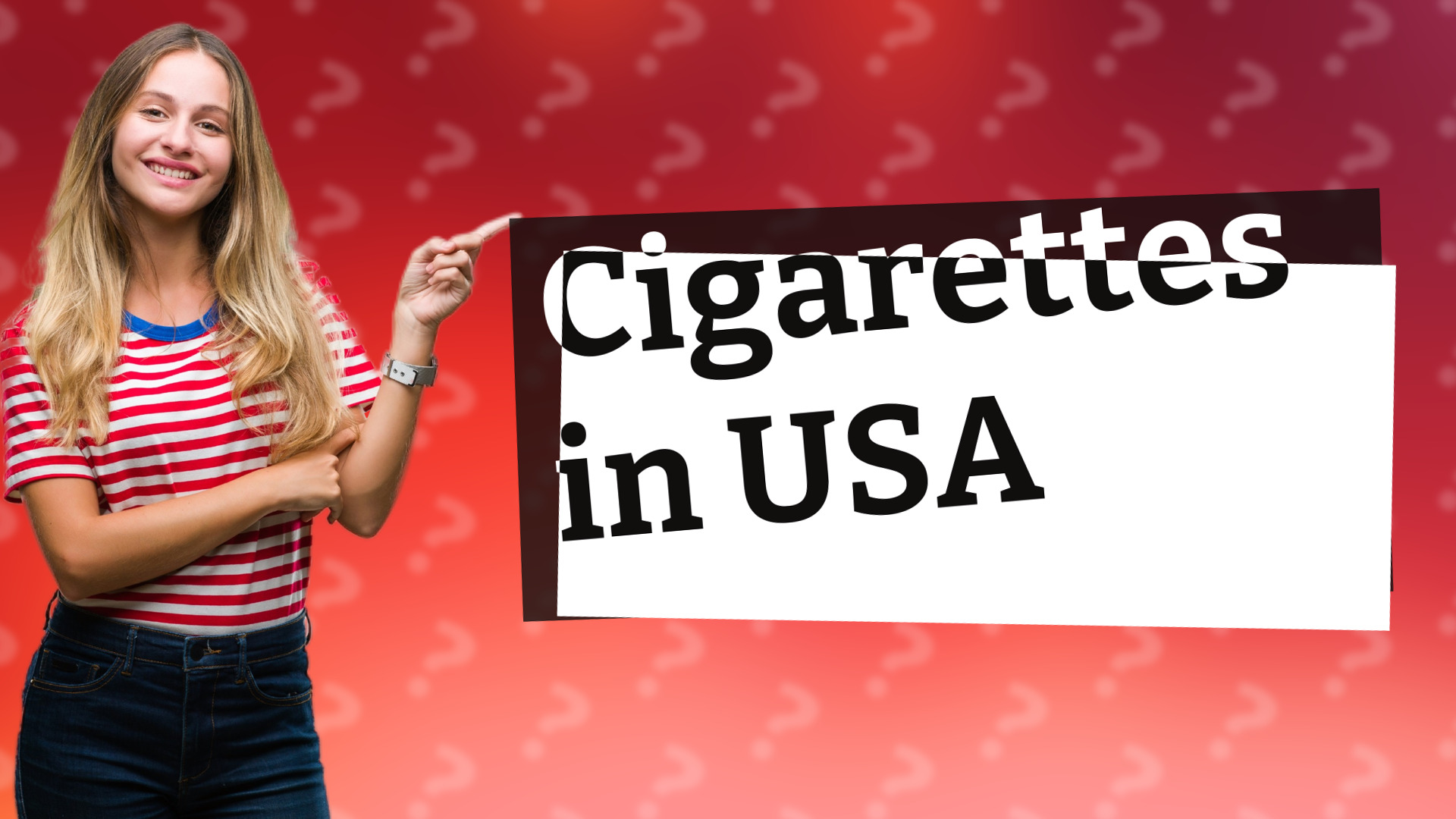 Cigarettes in USA