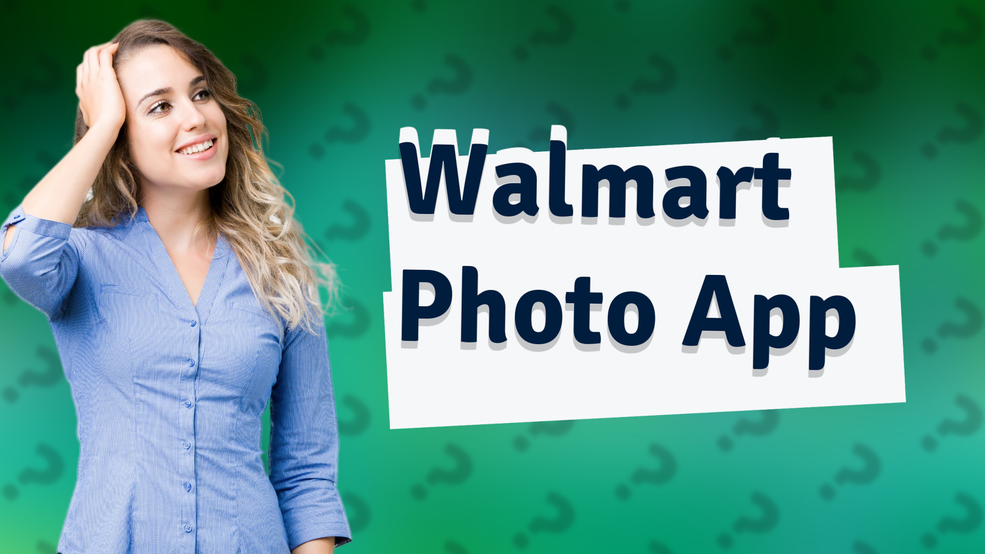 Walmart Photo App