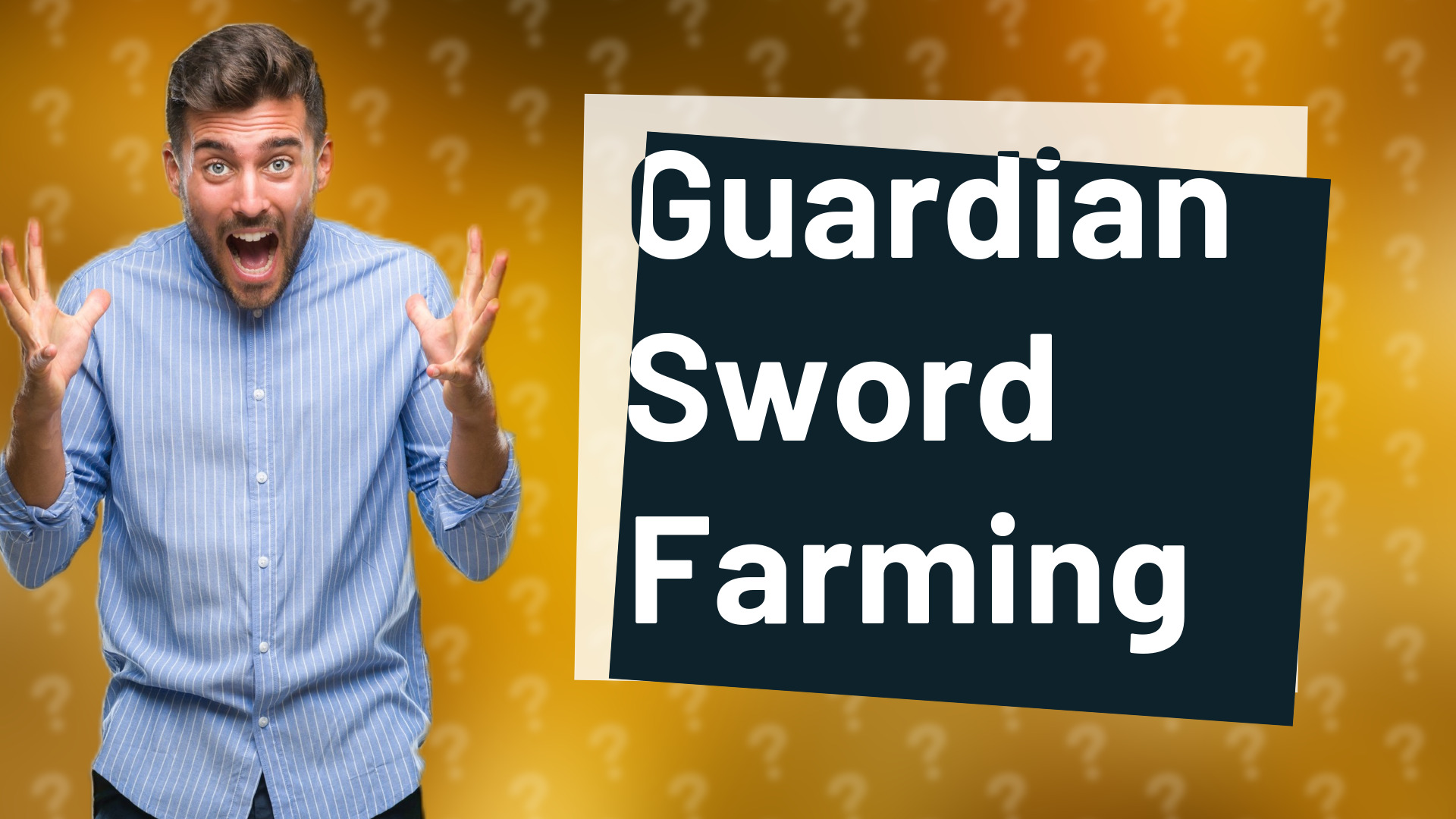 Guardian Sword Farming