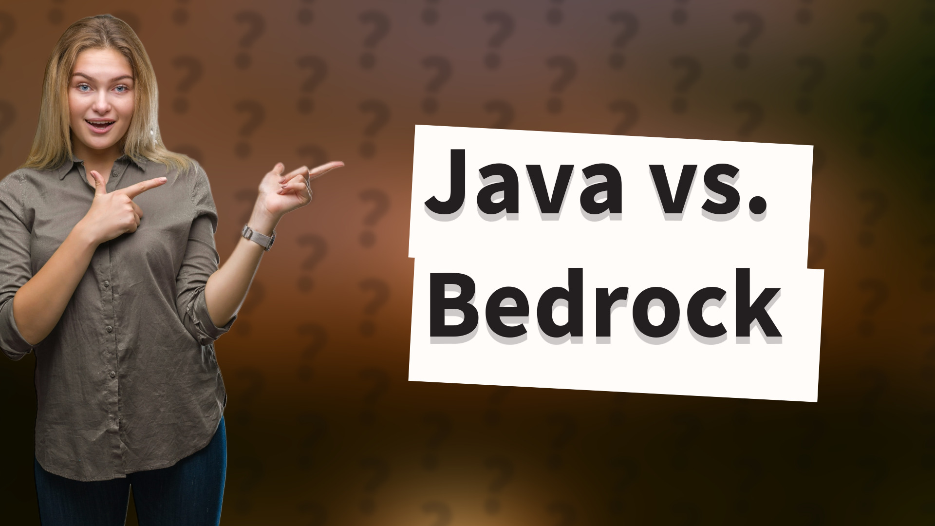 Java vs. Bedrock