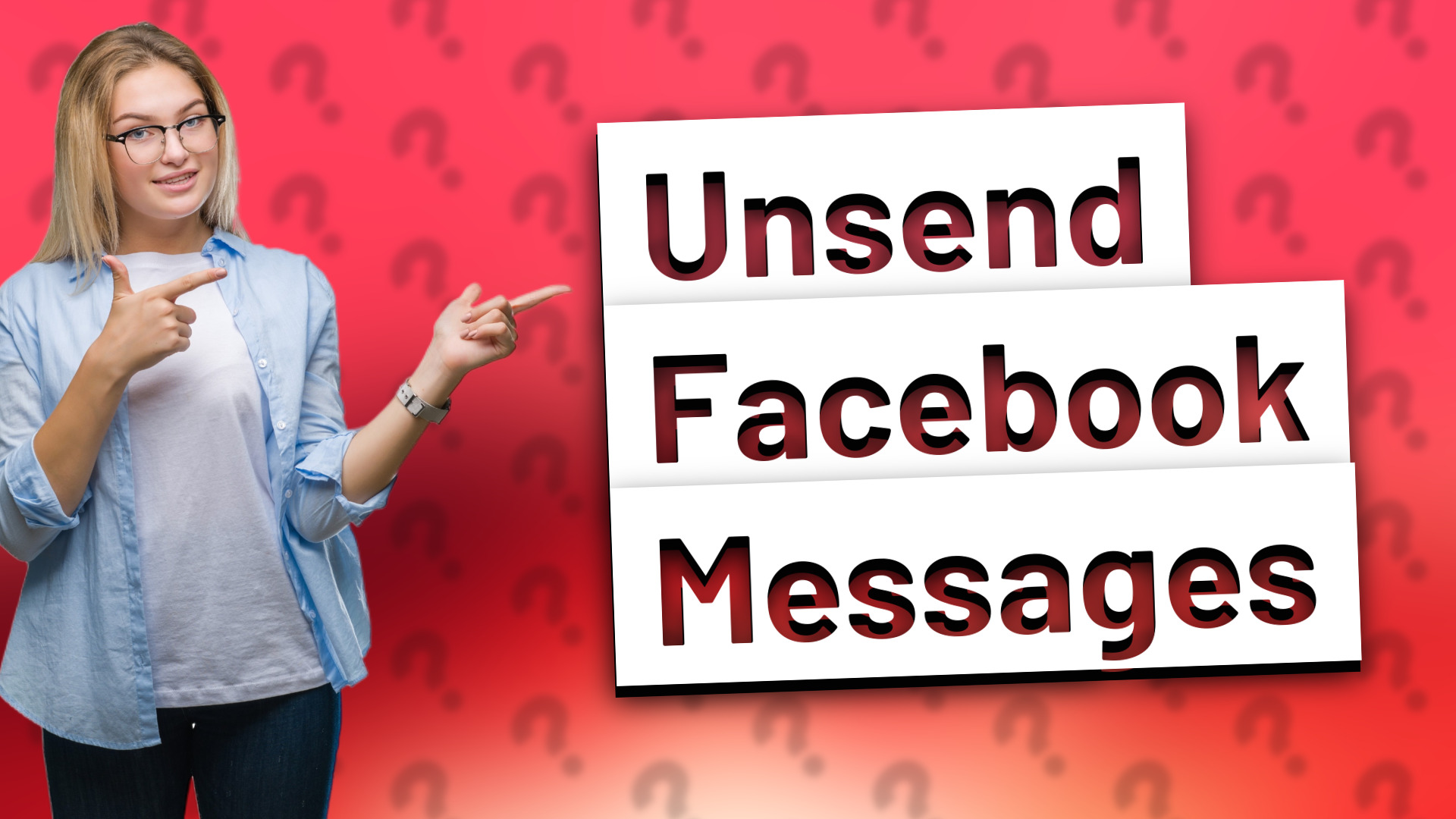 Unsend Facebook Messages