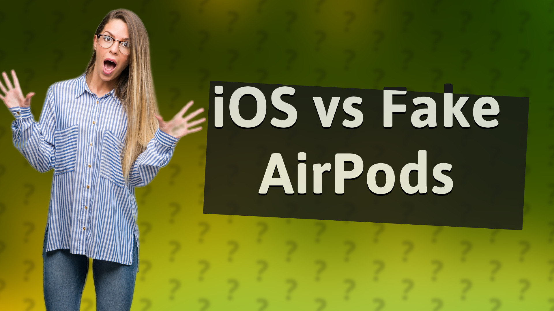 iOS vs Fake AirPods