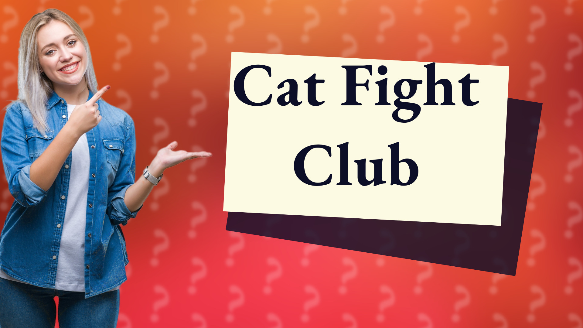 Cat Fight Club