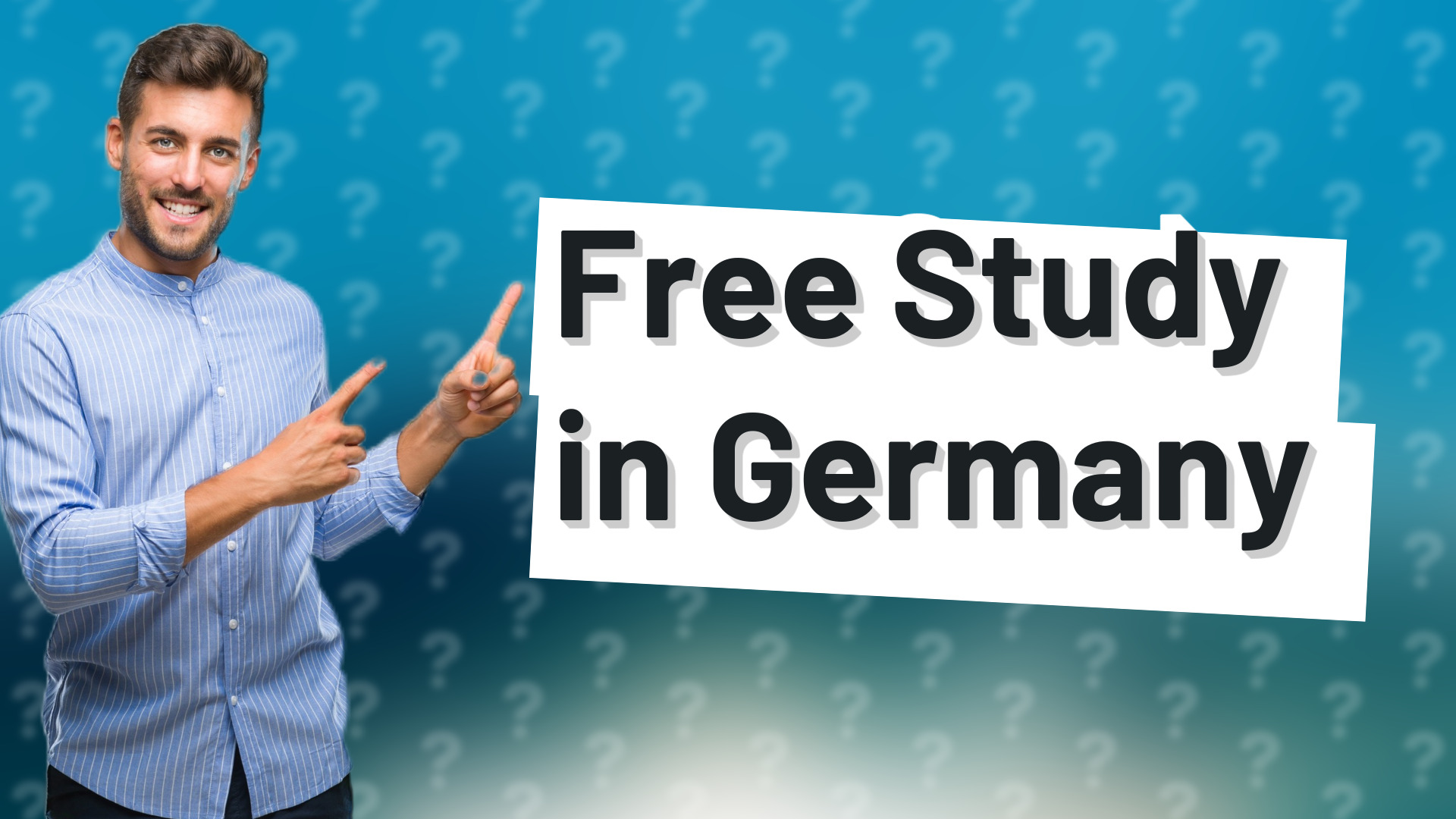 Free Study in Germany