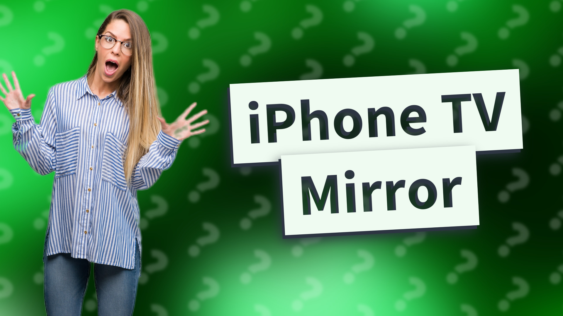 iPhone TV Mirror