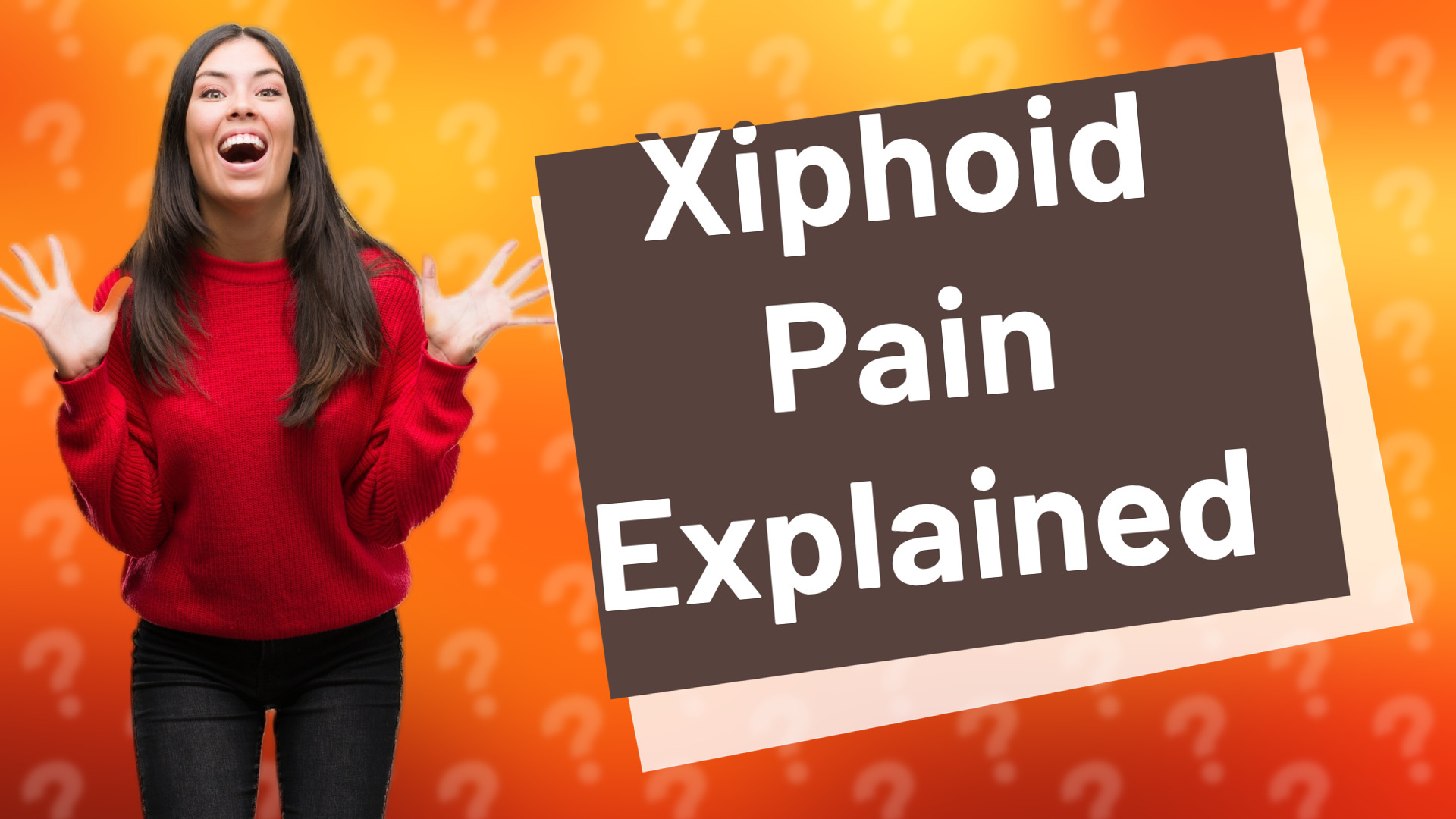 Xiphoid Pain Explained