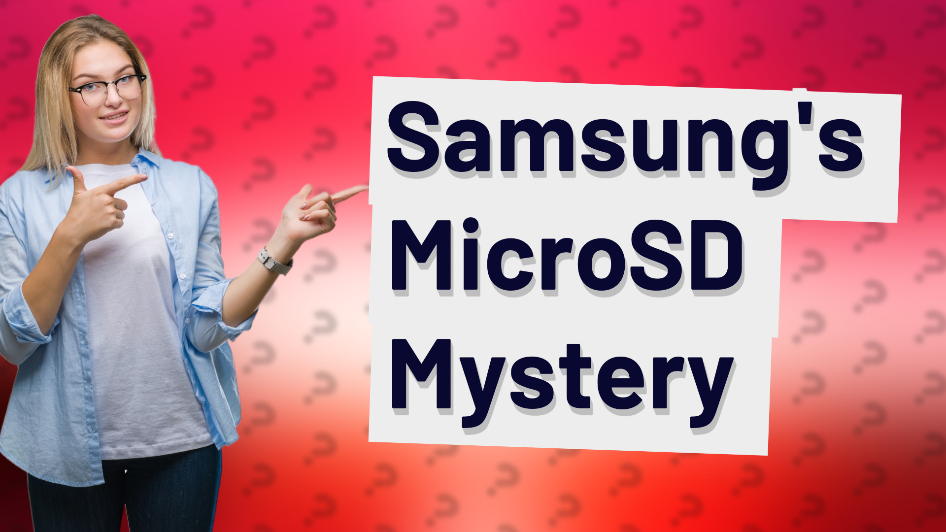 Samsung's MicroSD Mystery