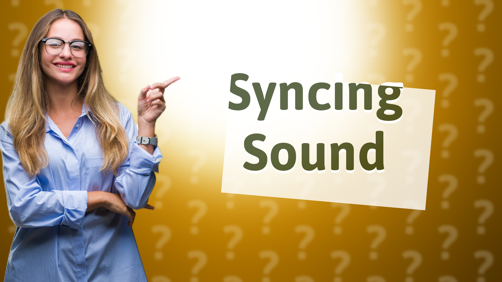 Syncing Sound