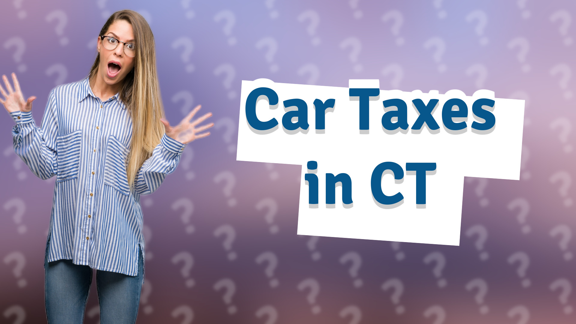 Car Taxes in CT