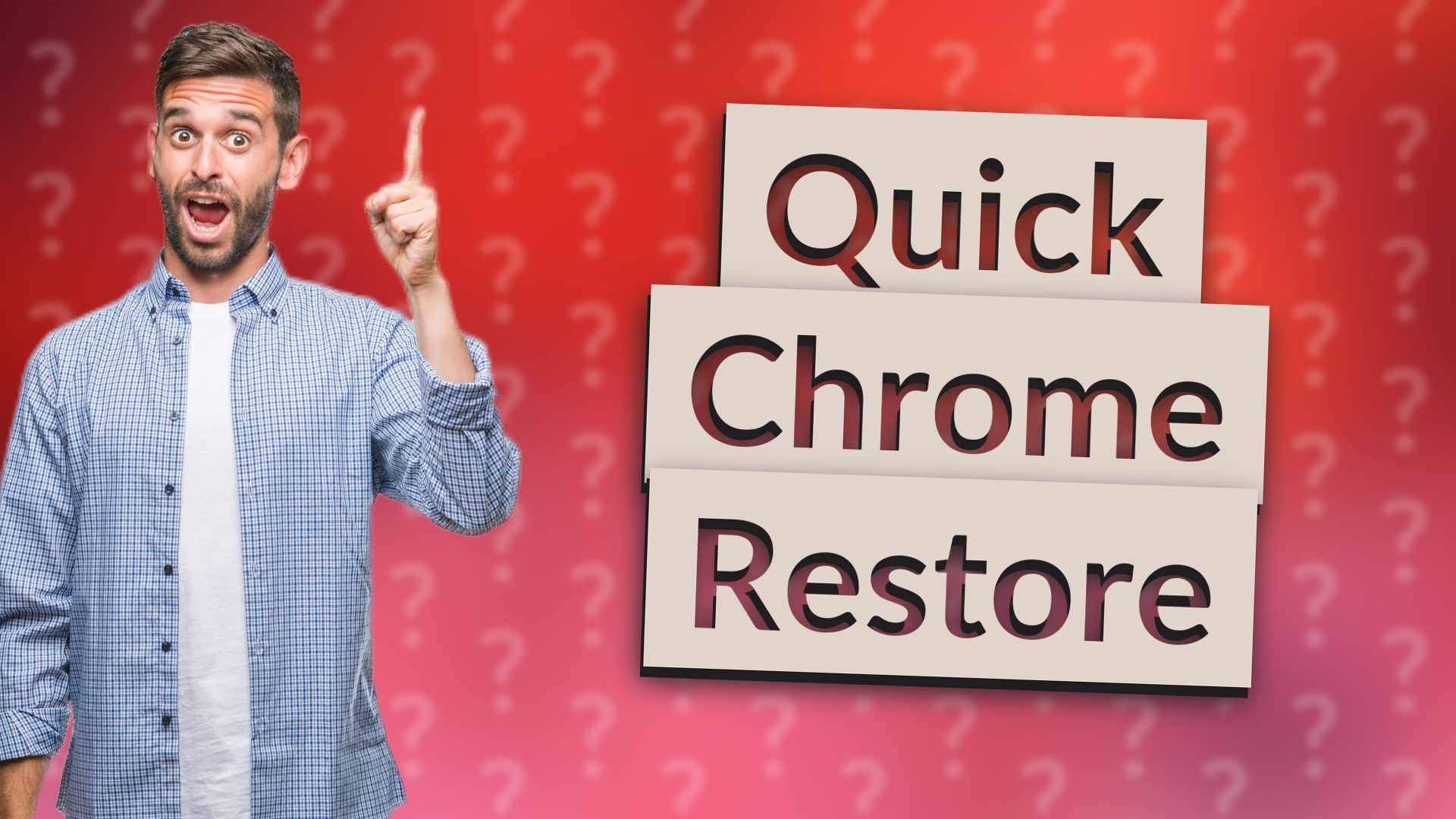 Quick Chrome Restore