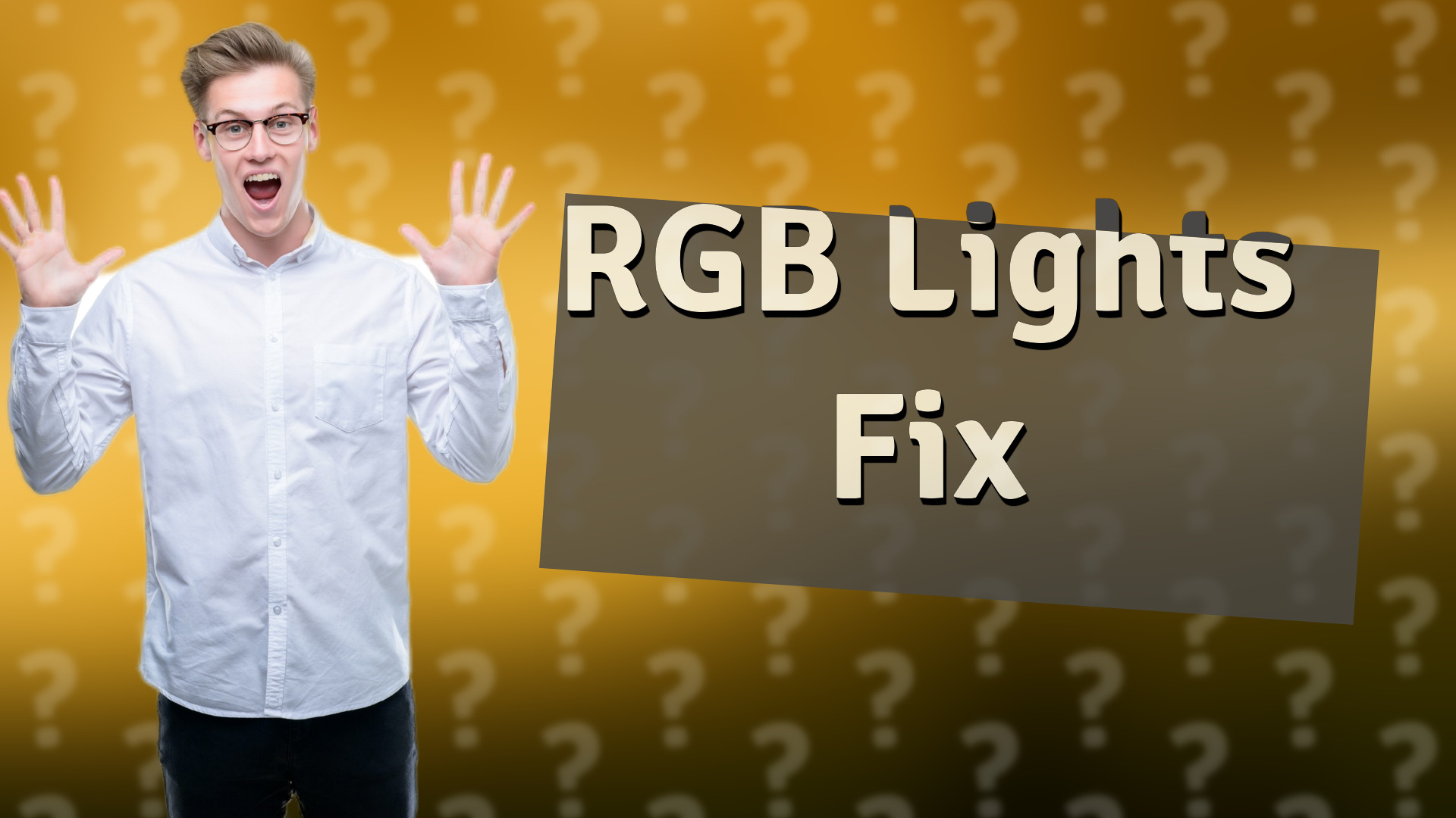 RGB Lights Fix