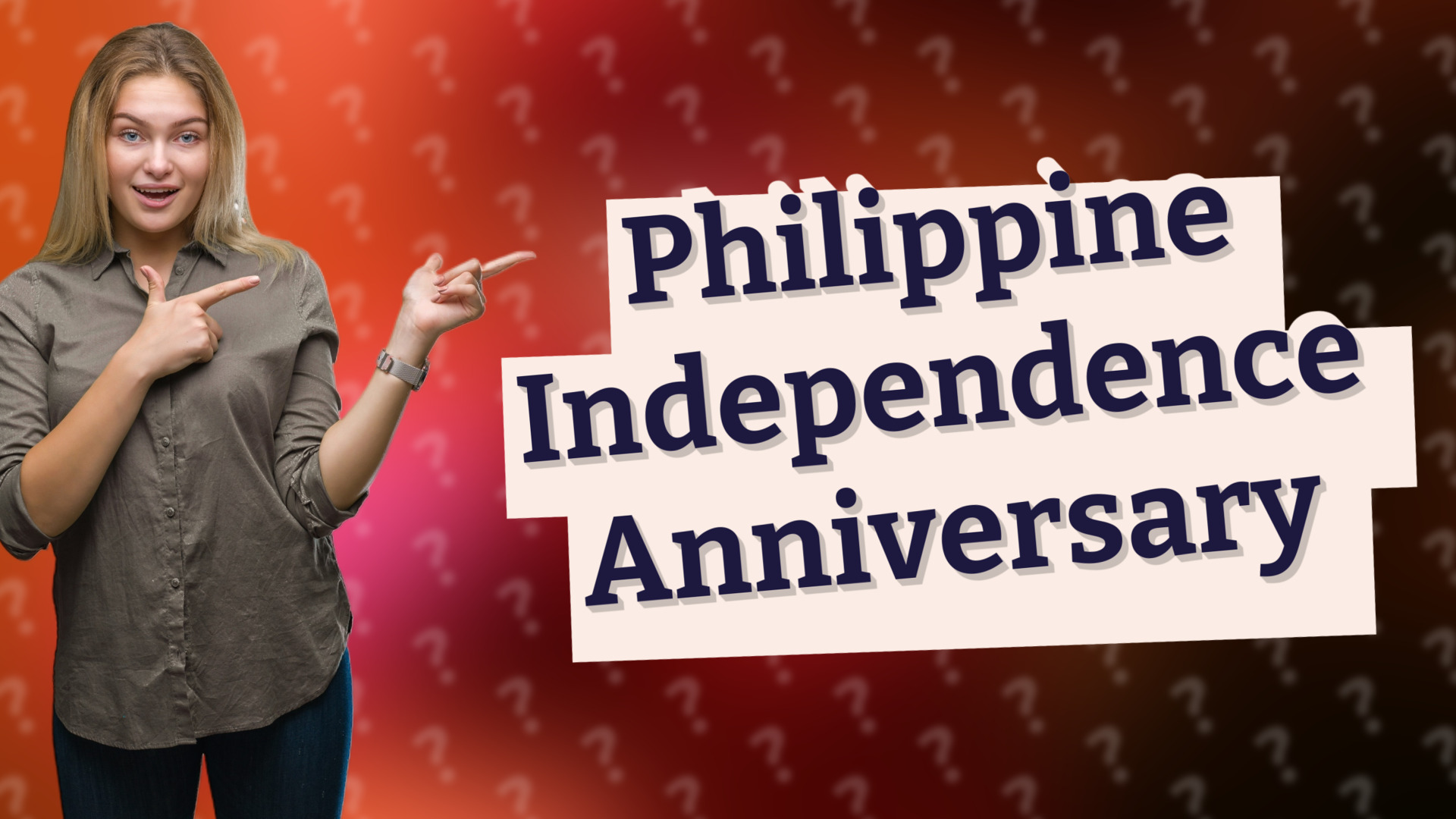 Philippine Independence Anniversary