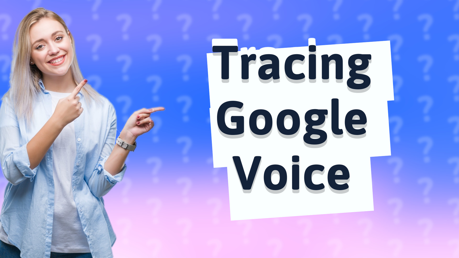 Tracing Google Voice