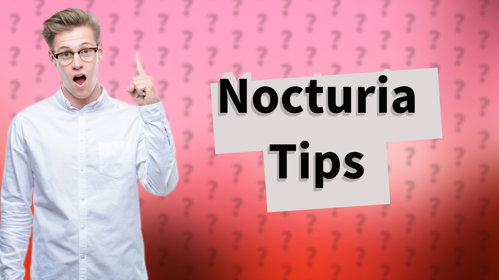 Nocturia Tips