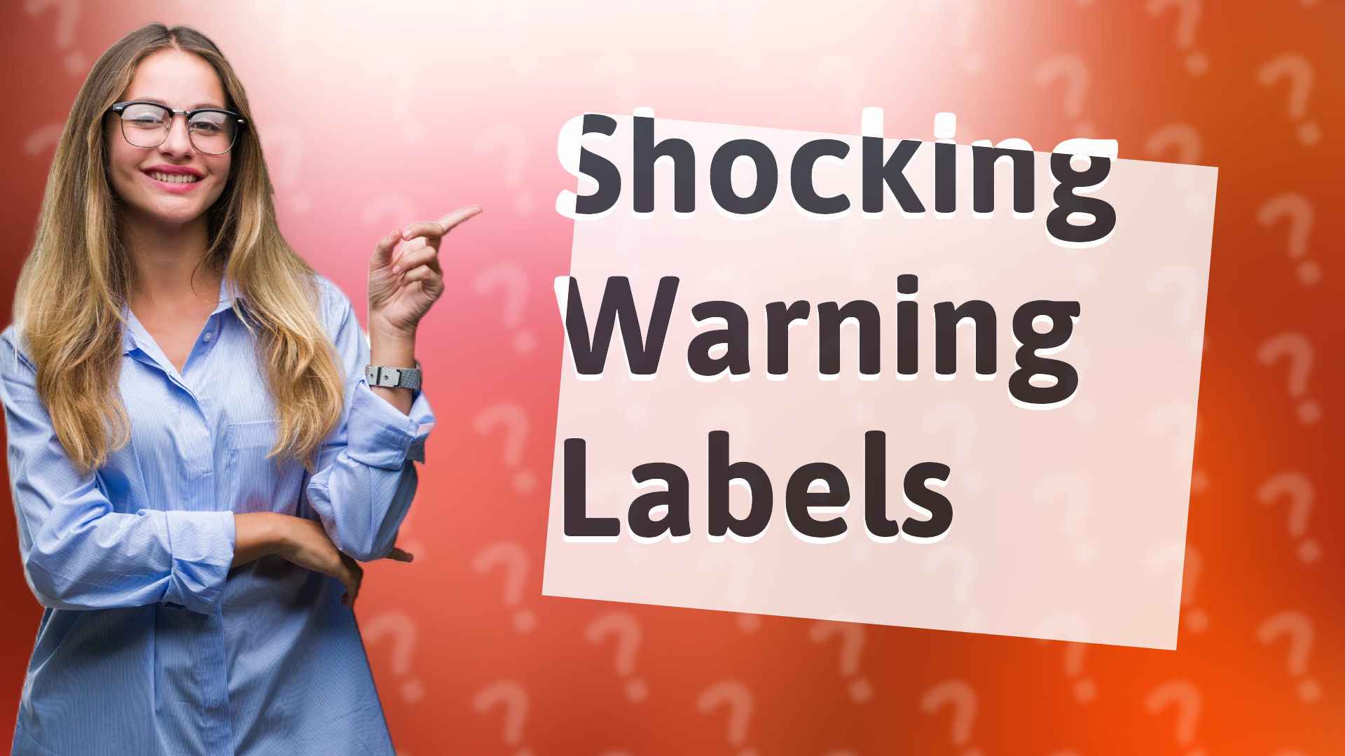 Shocking Warning Labels